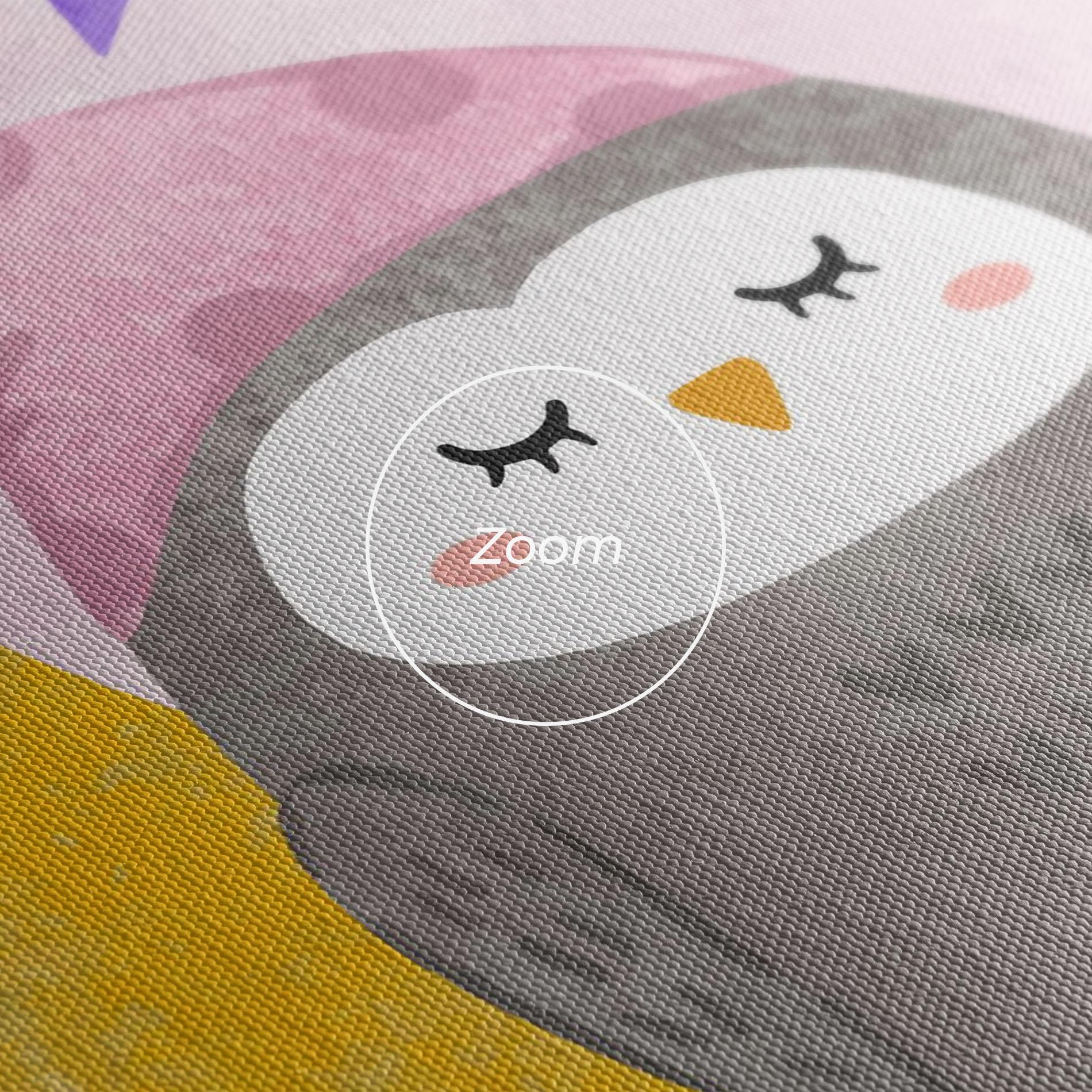 Tablou Canvas Baby Owl mockup 3
