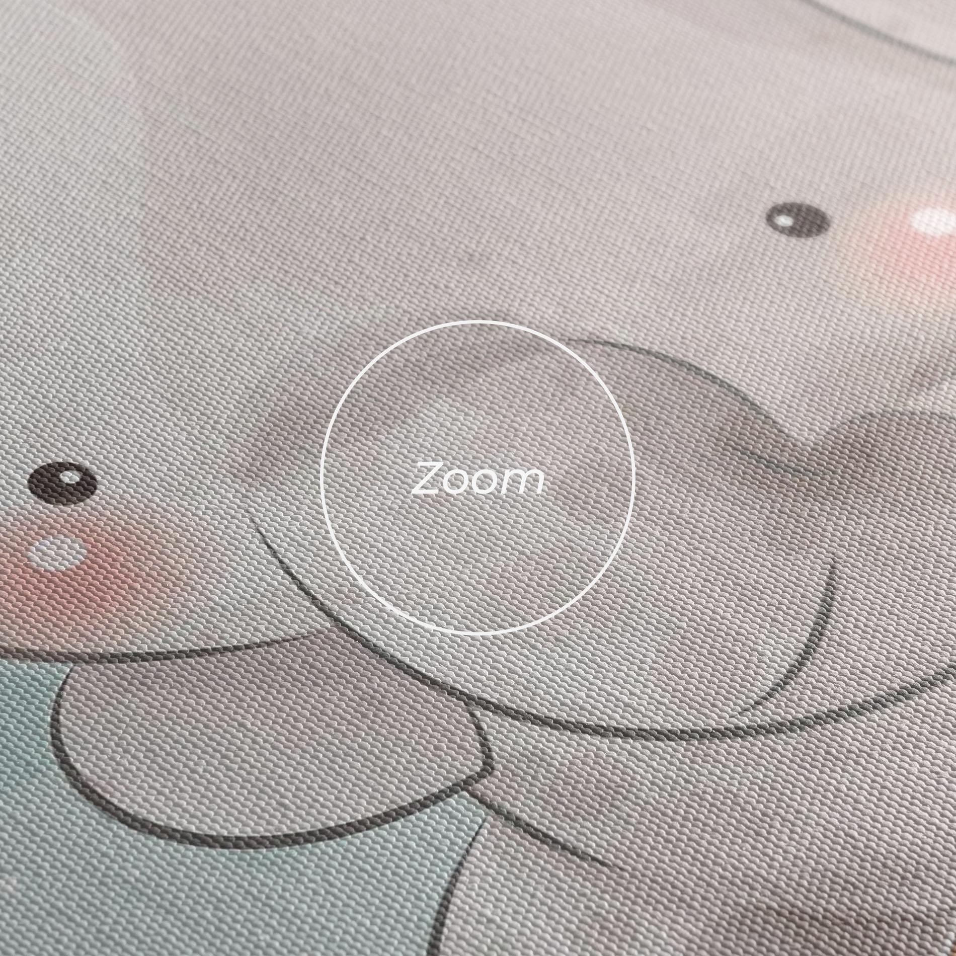 Tablou Canvas Bird Baby Elephant mockup 3