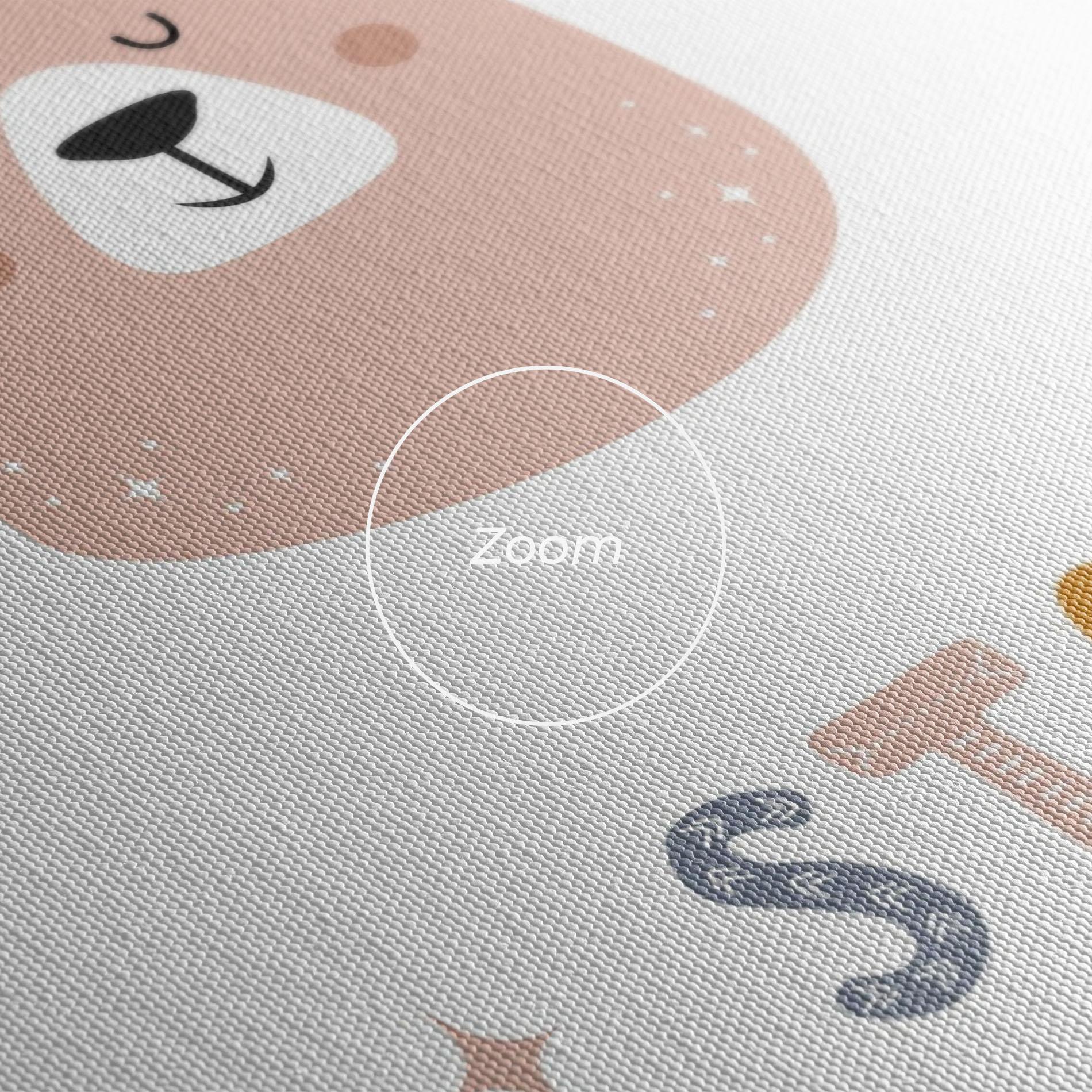 Tablou Canvas Brave Bear mockup 3