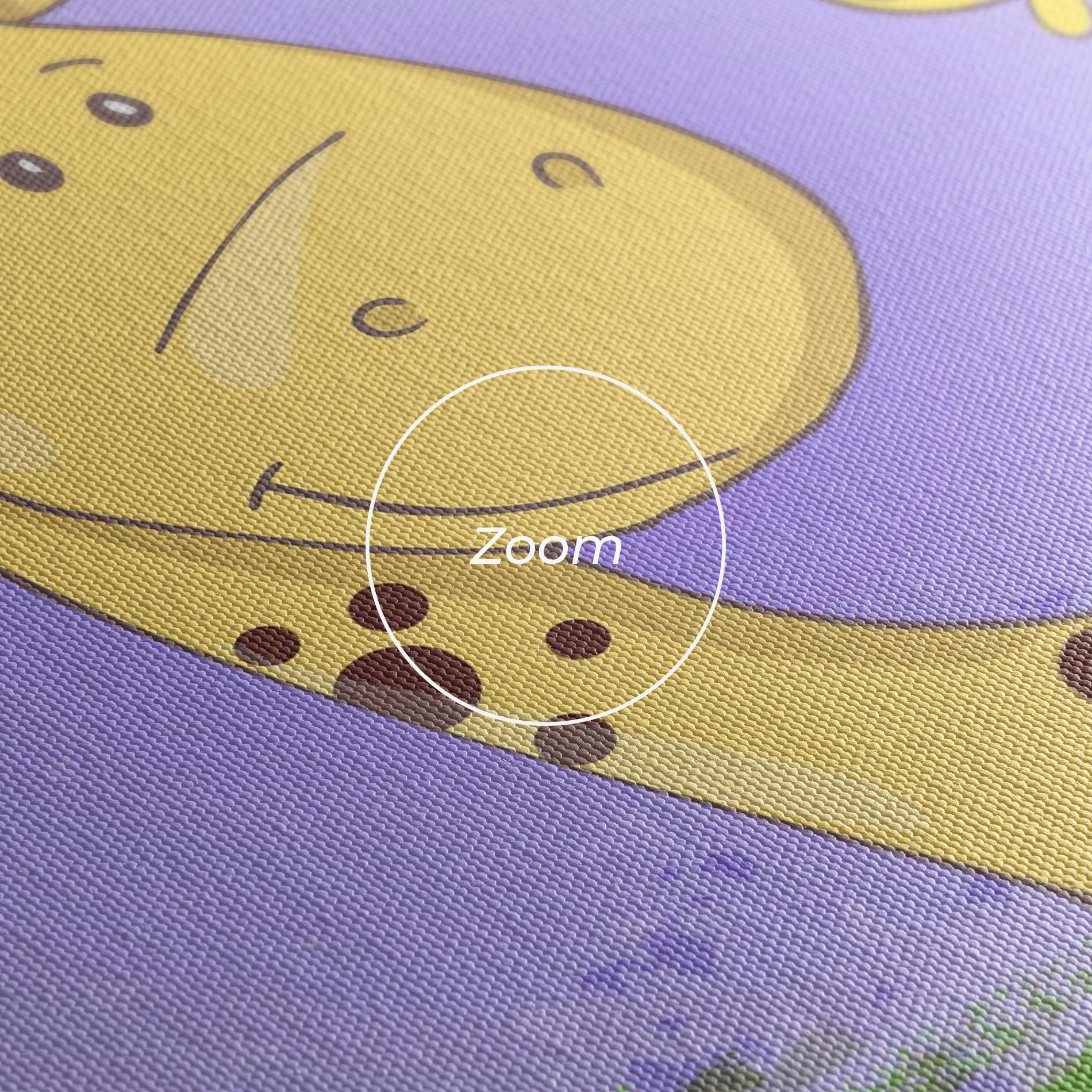 Tablou Canvas Cute Giraffe mockup 3