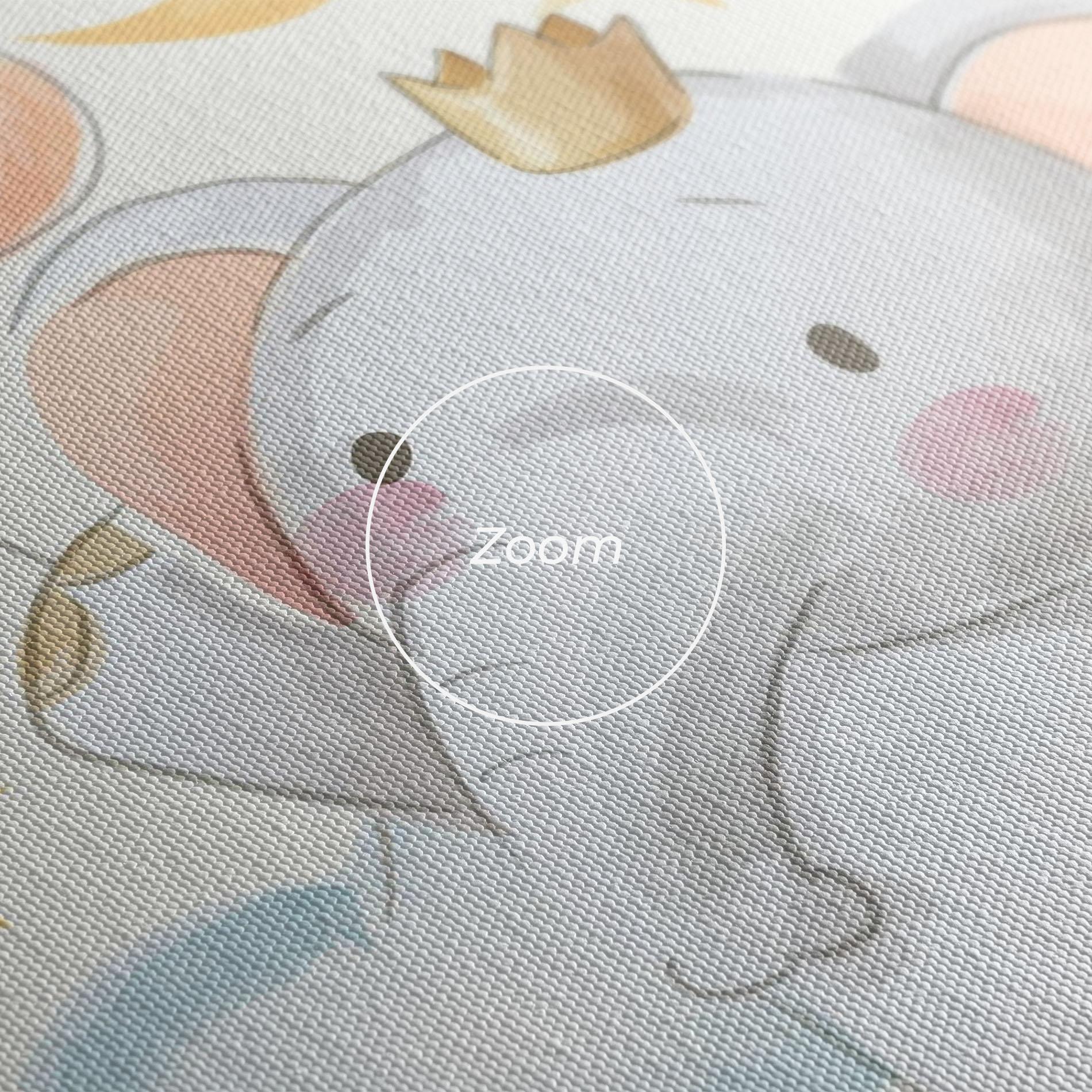 Tablou Canvas Elephant Flying mockup 3