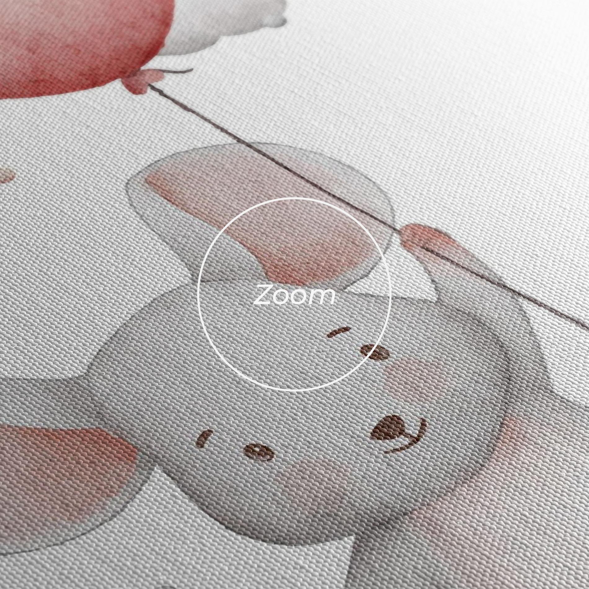 Tablou Canvas Mouse Balloon mockup 3