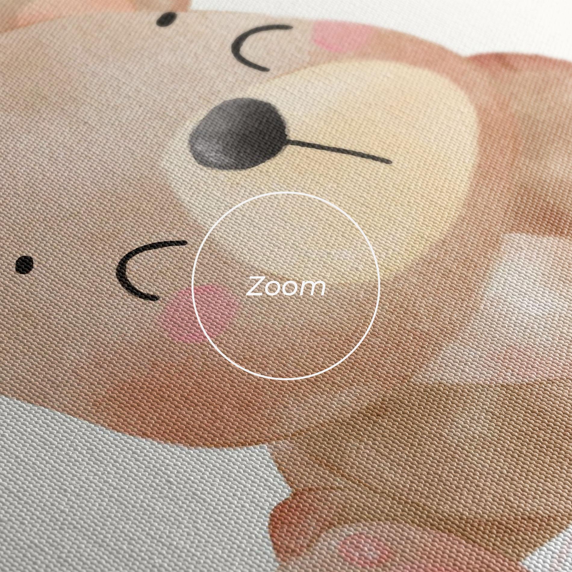 Tablou Canvas Sweet Baby Bear mockup 3