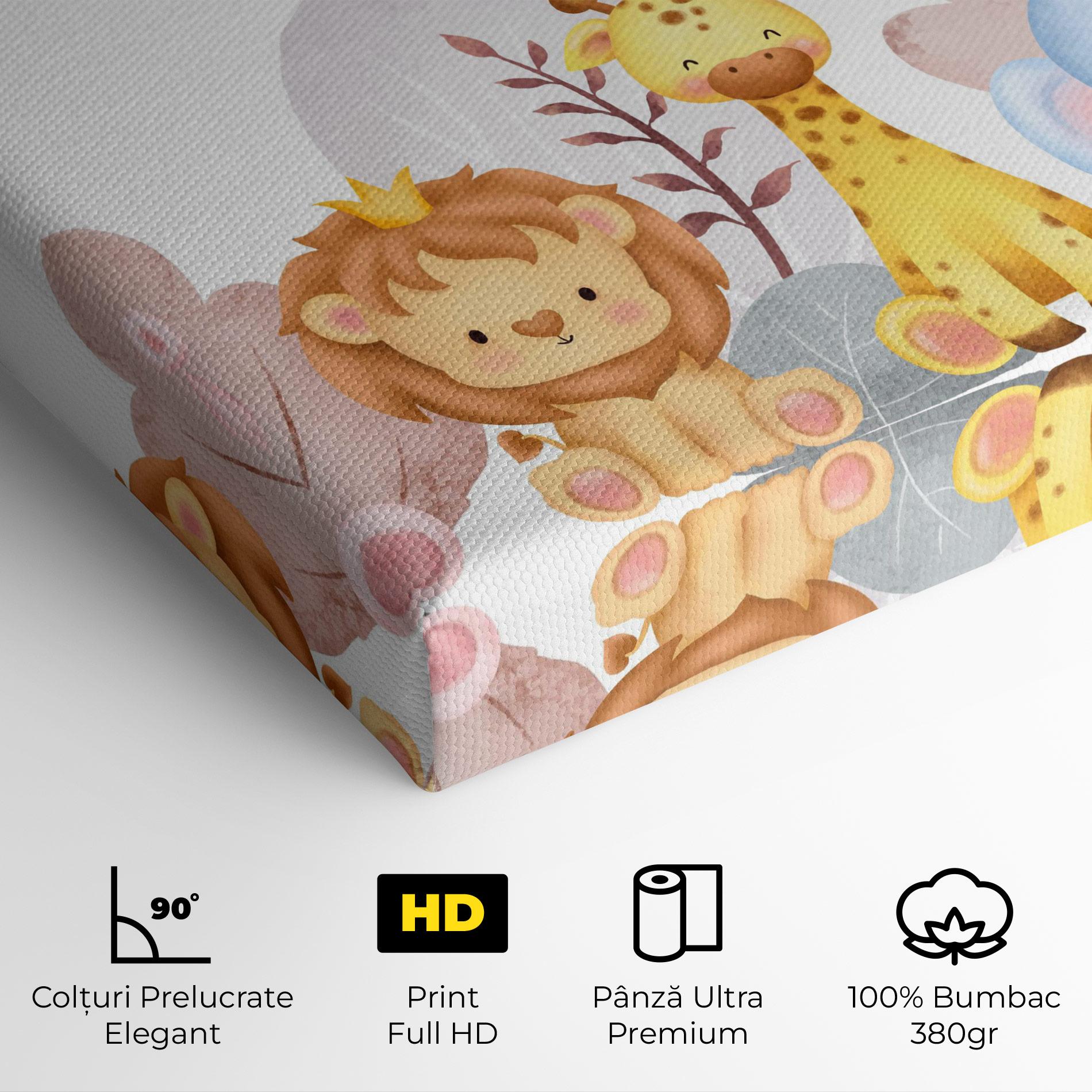 Tablou Canvas Baby Animals mockup 4