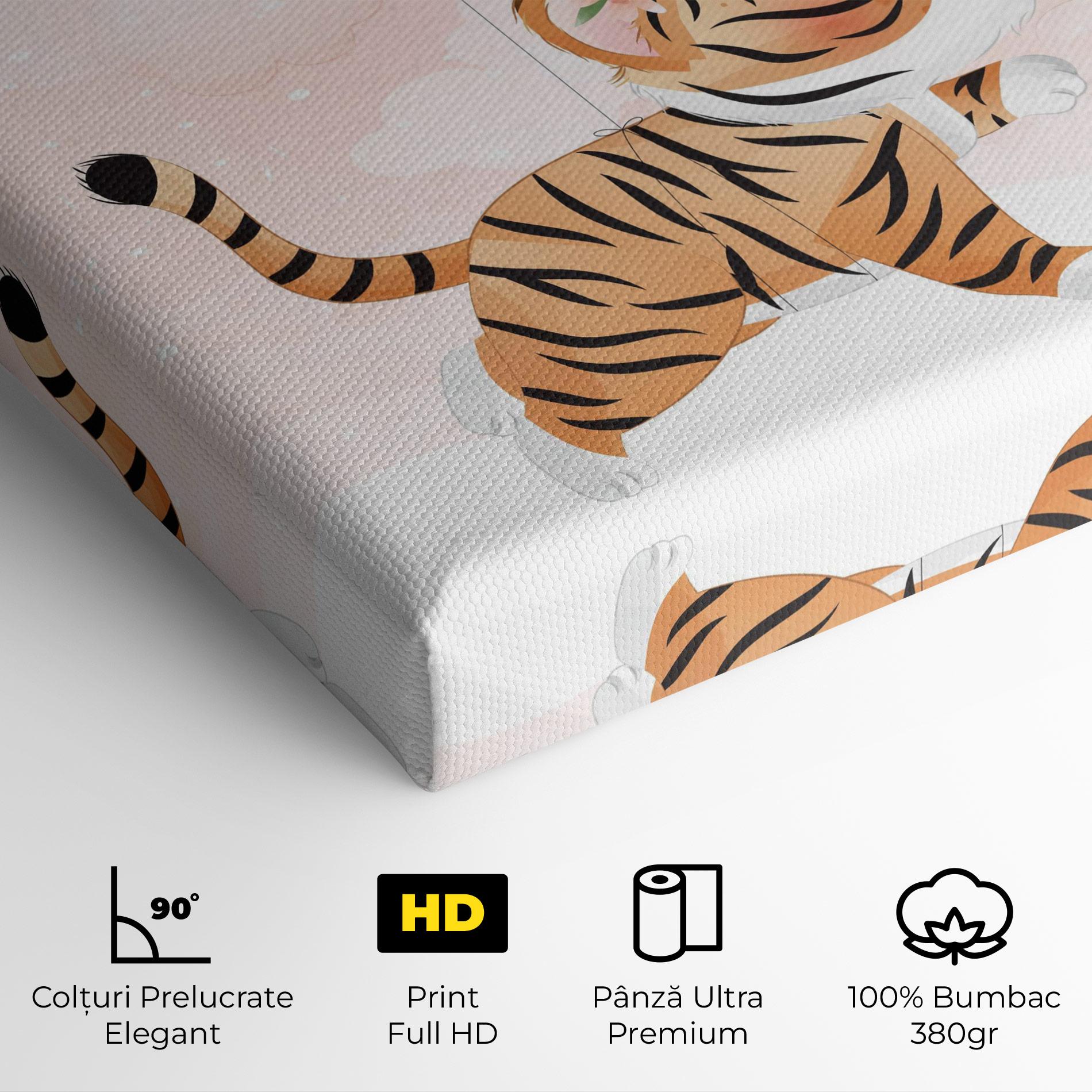 Tablou Canvas Baby Tiger Art mockup 4
