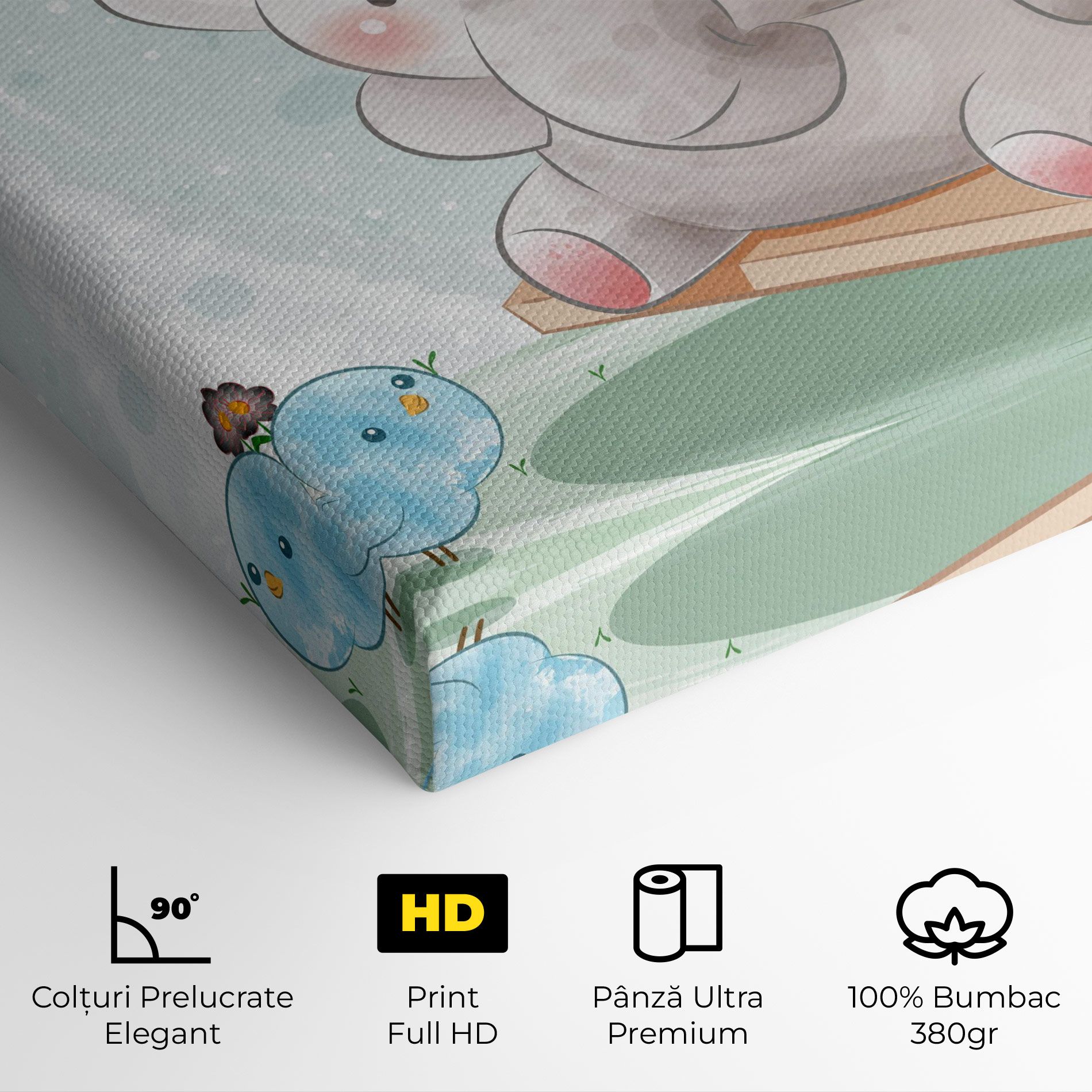 Bird Baby Elephant mockup 4