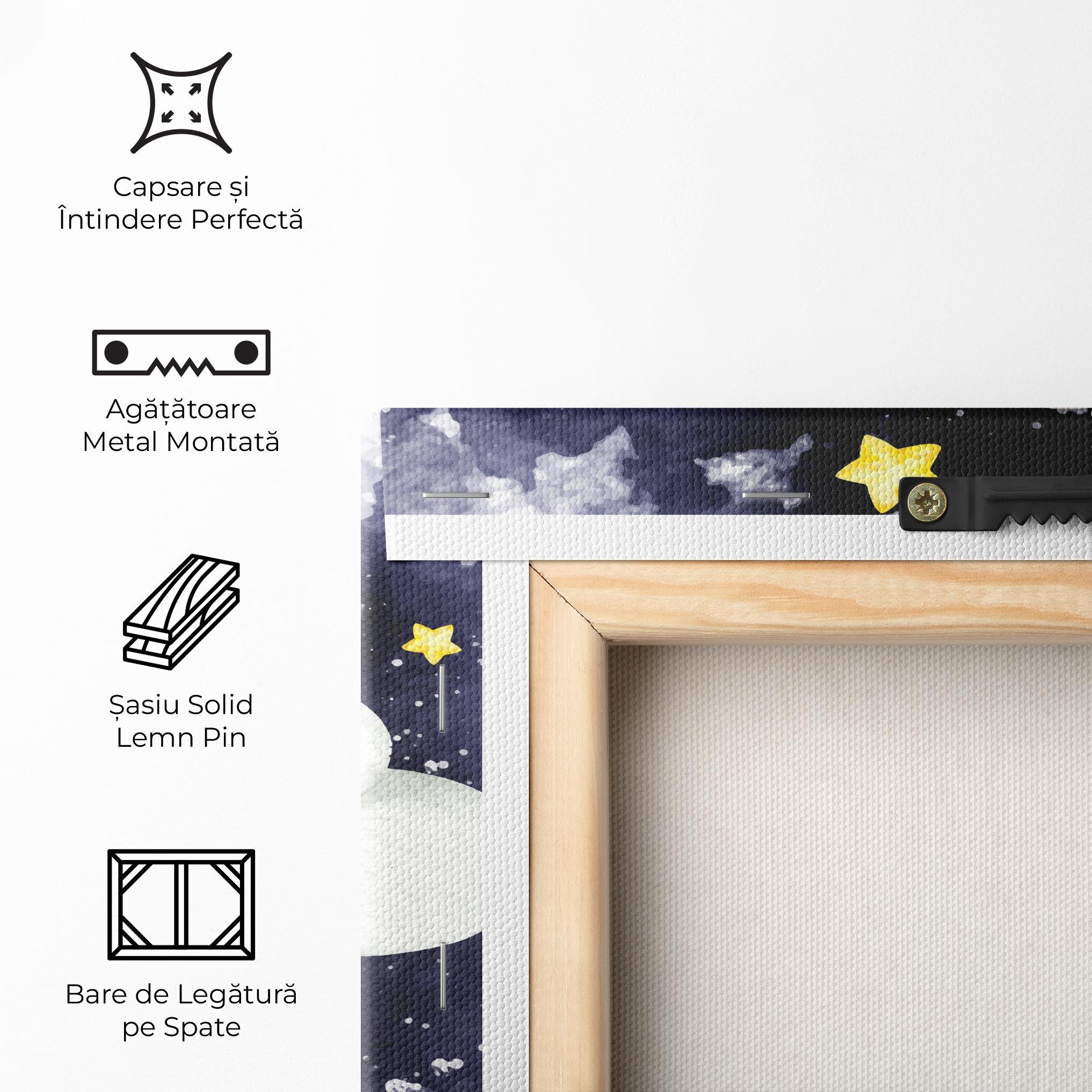 Tablou Canvas Baby Koala Sleeping mockup 5