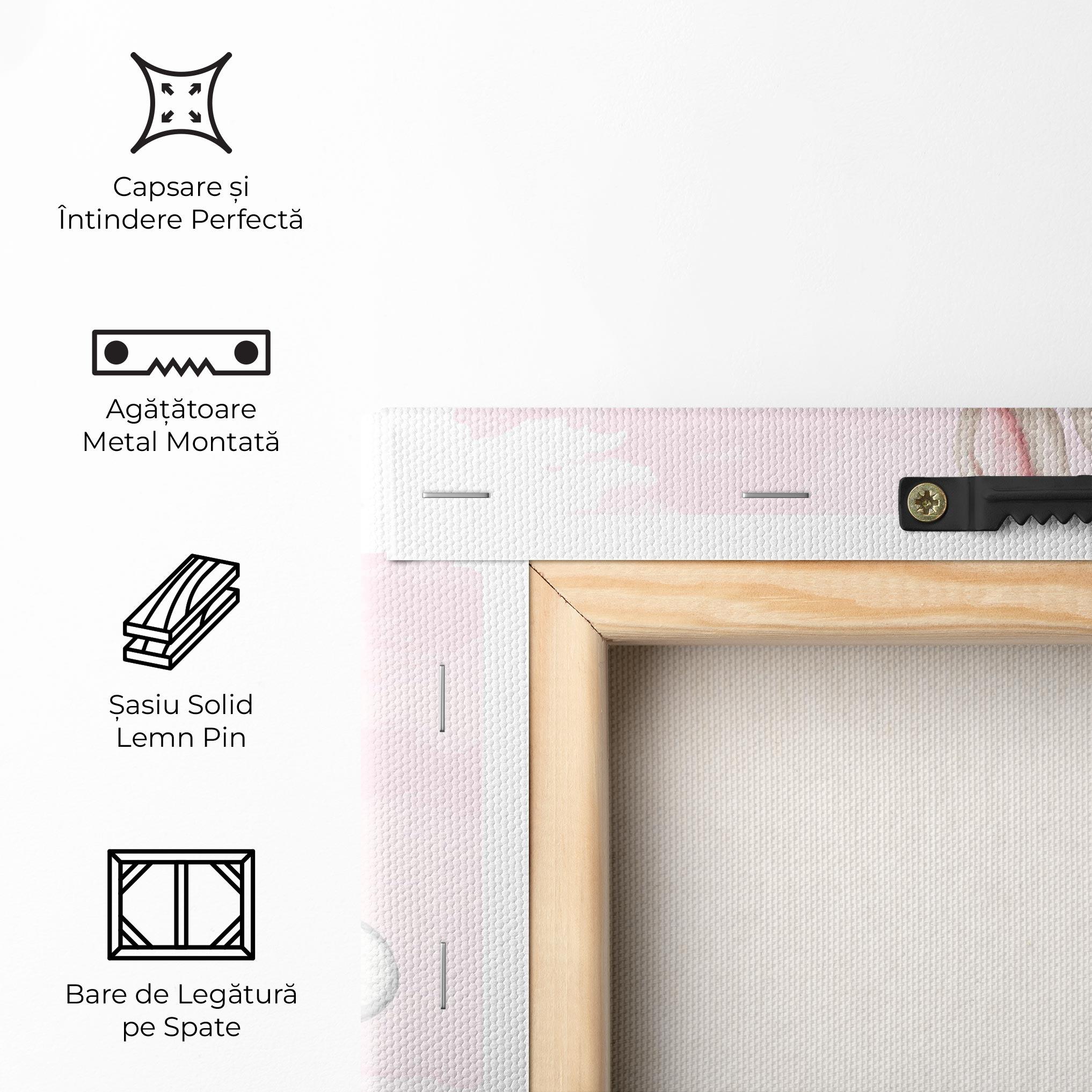 Tablou Canvas Ballerina Rabbit mockup 5