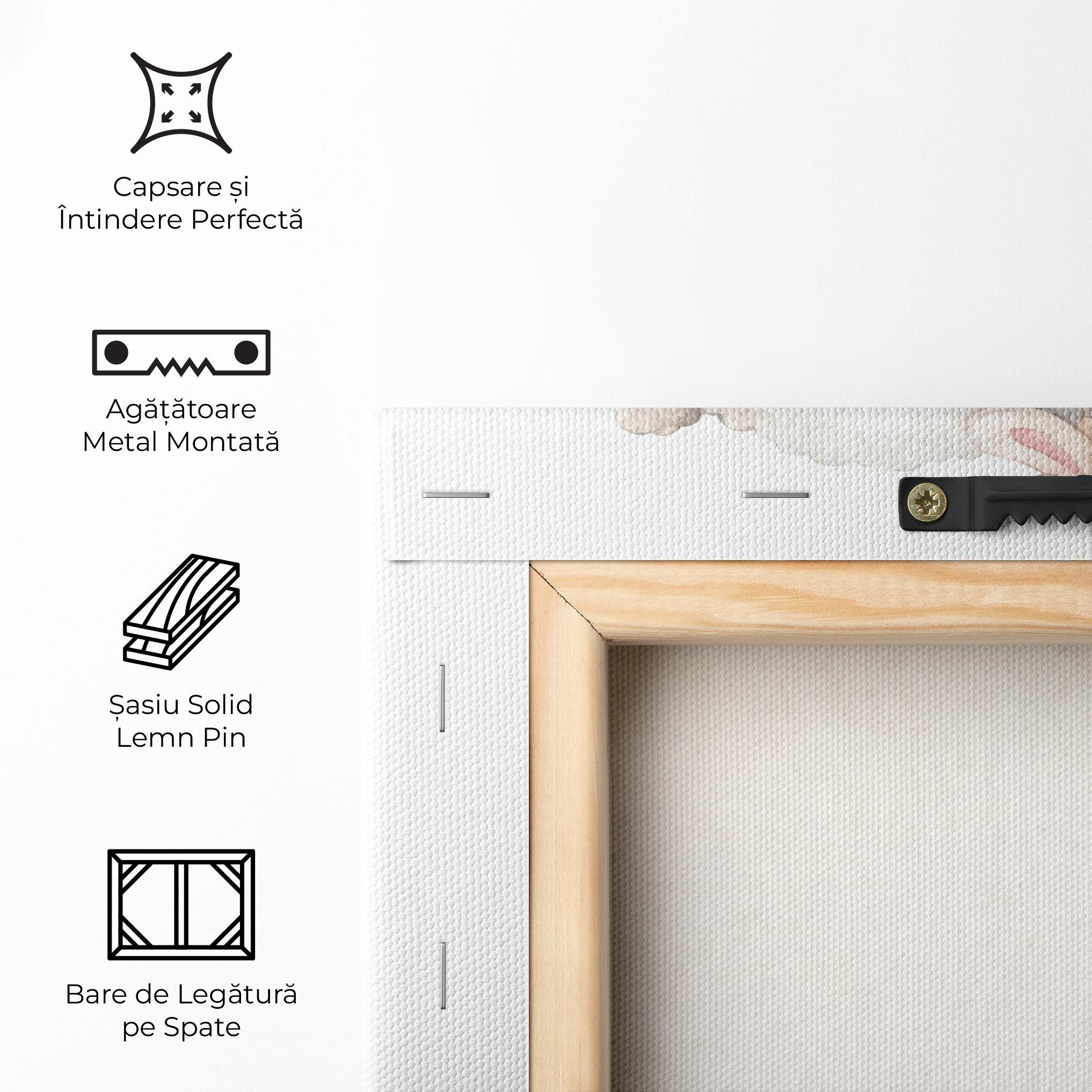 Tablou Canvas Sheep Jump mockup 5