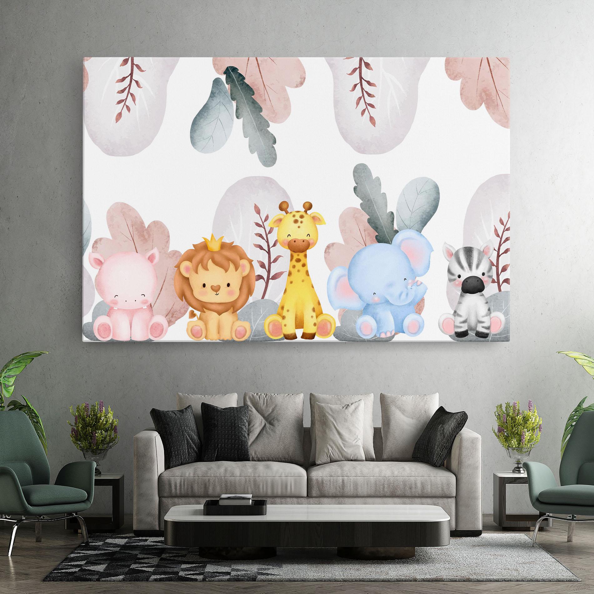 Tablou Canvas Baby Animals mockup 7
