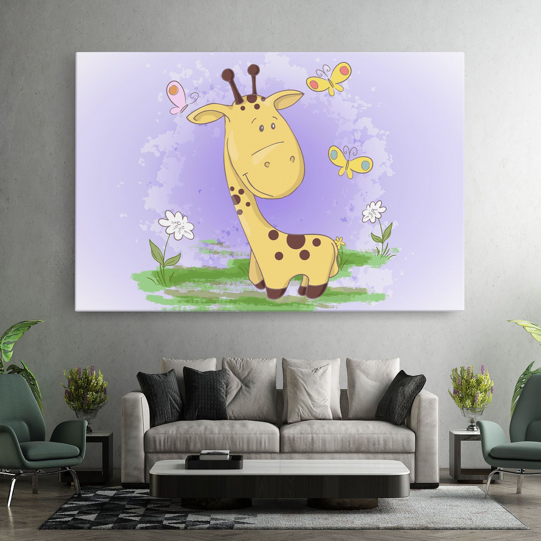 Cute Giraffe mockup 7