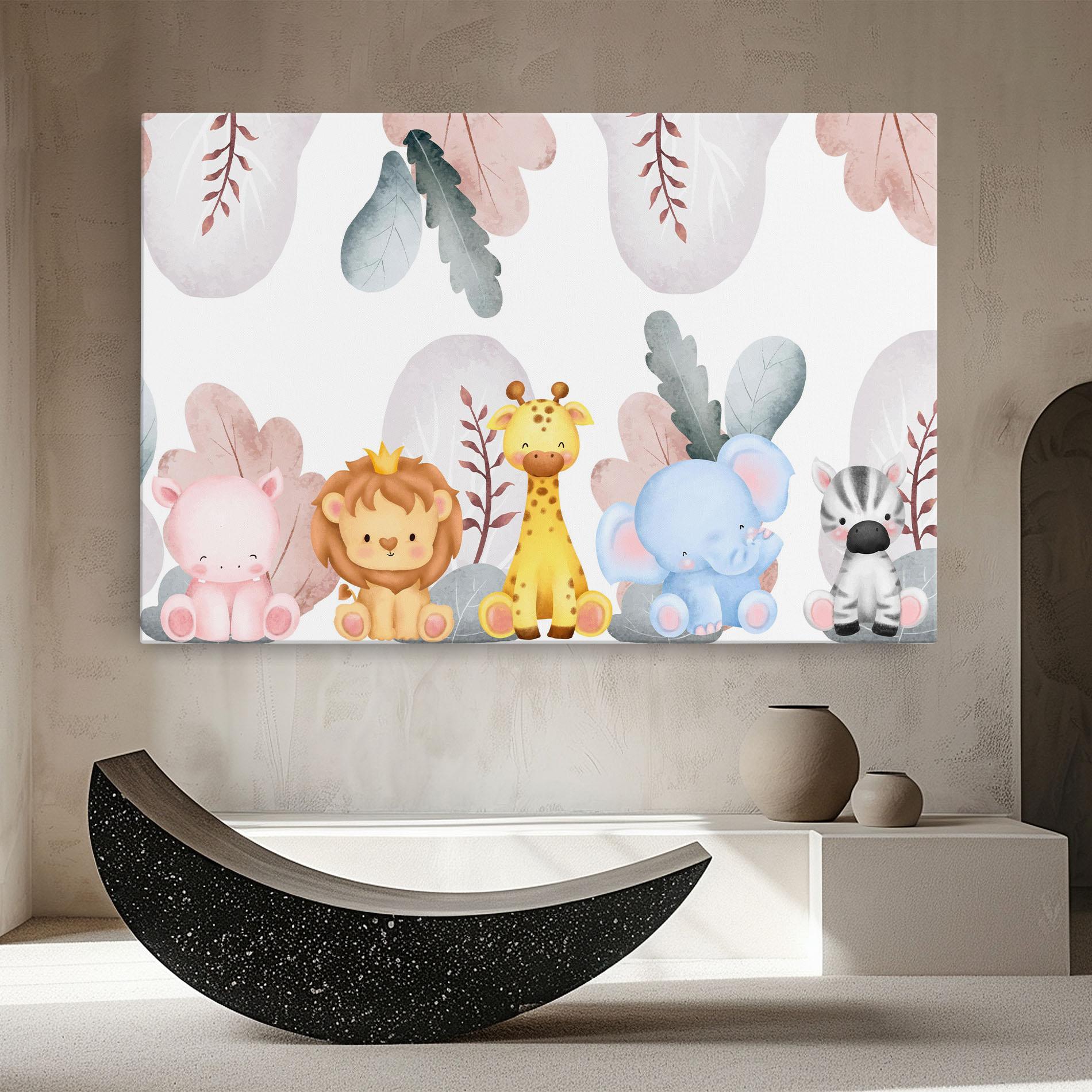 Tablou Canvas Baby Animals mockup 8