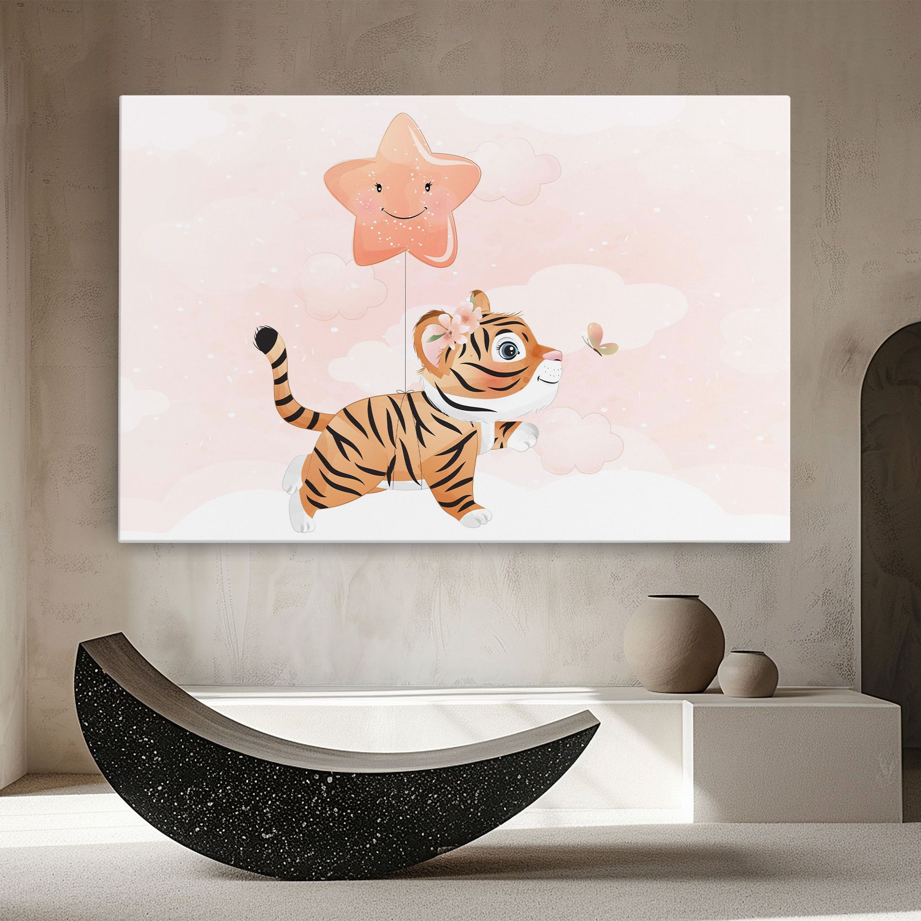 Baby Tiger Art mockup 8