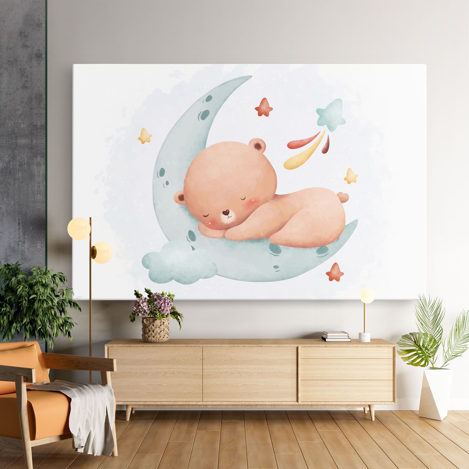 Blue Moon Bear mockup 9