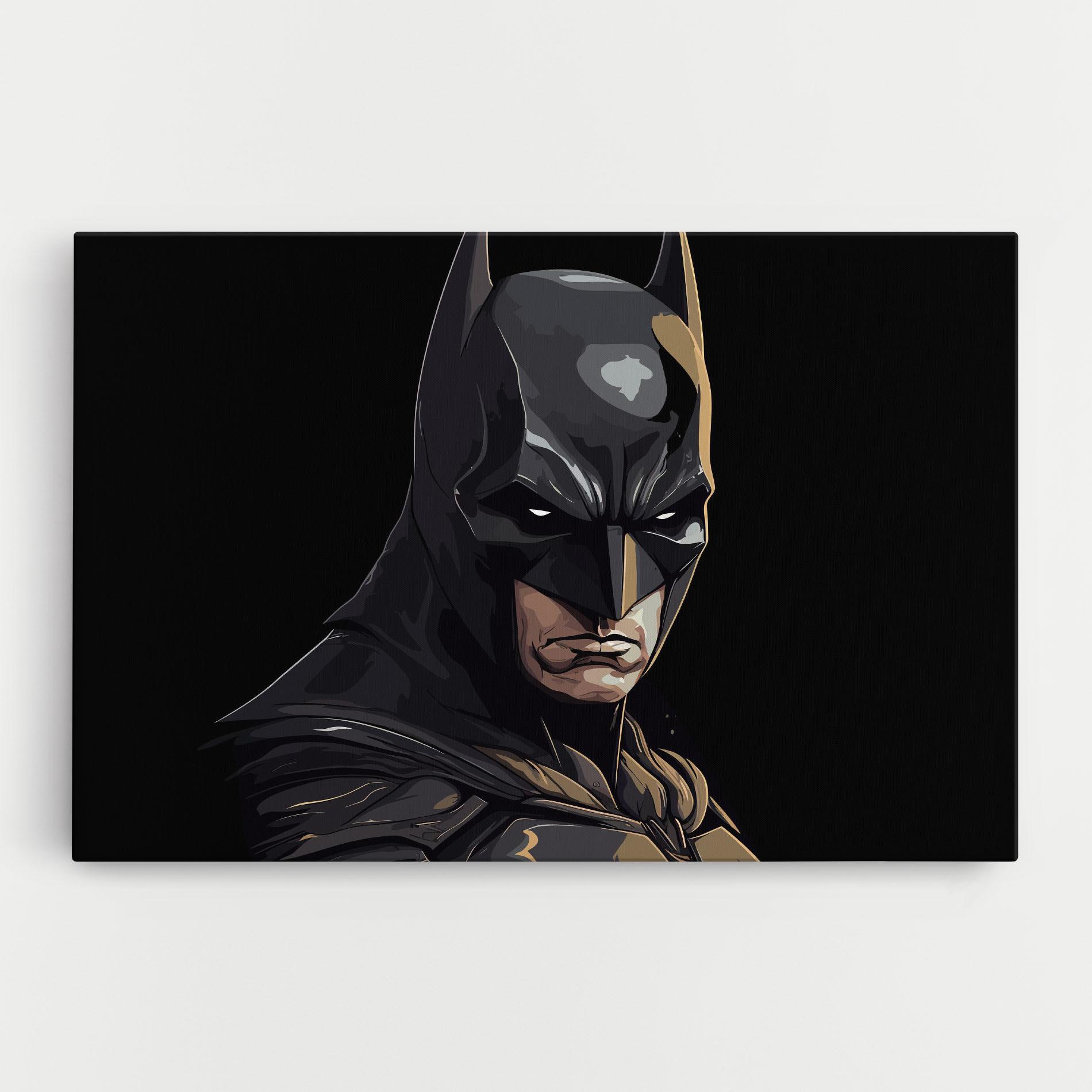 Tablou Canvas Angry Batman mockup 0