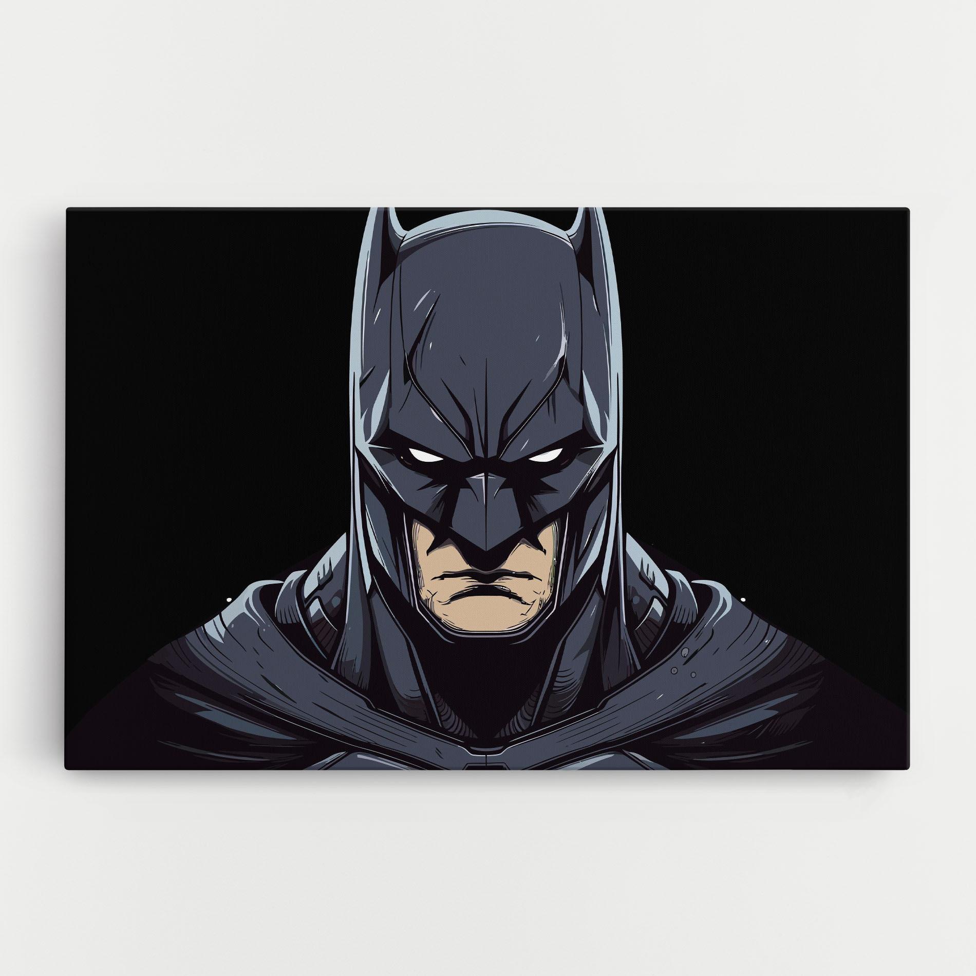 Tablou Canvas Batman Face mockup 0