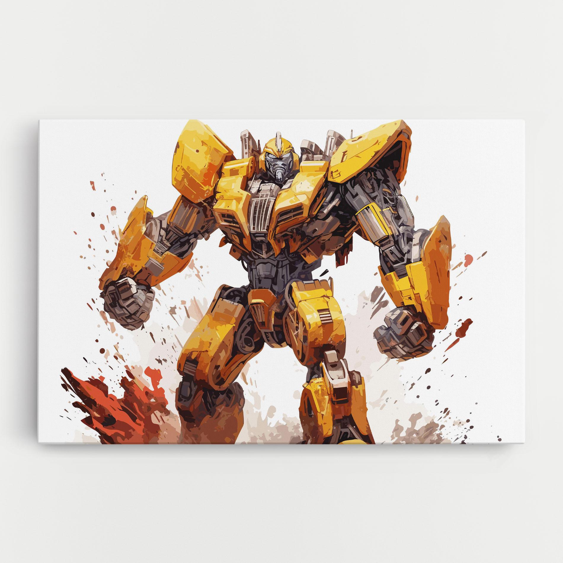 Tablou Canvas Battle Machine mockup 0