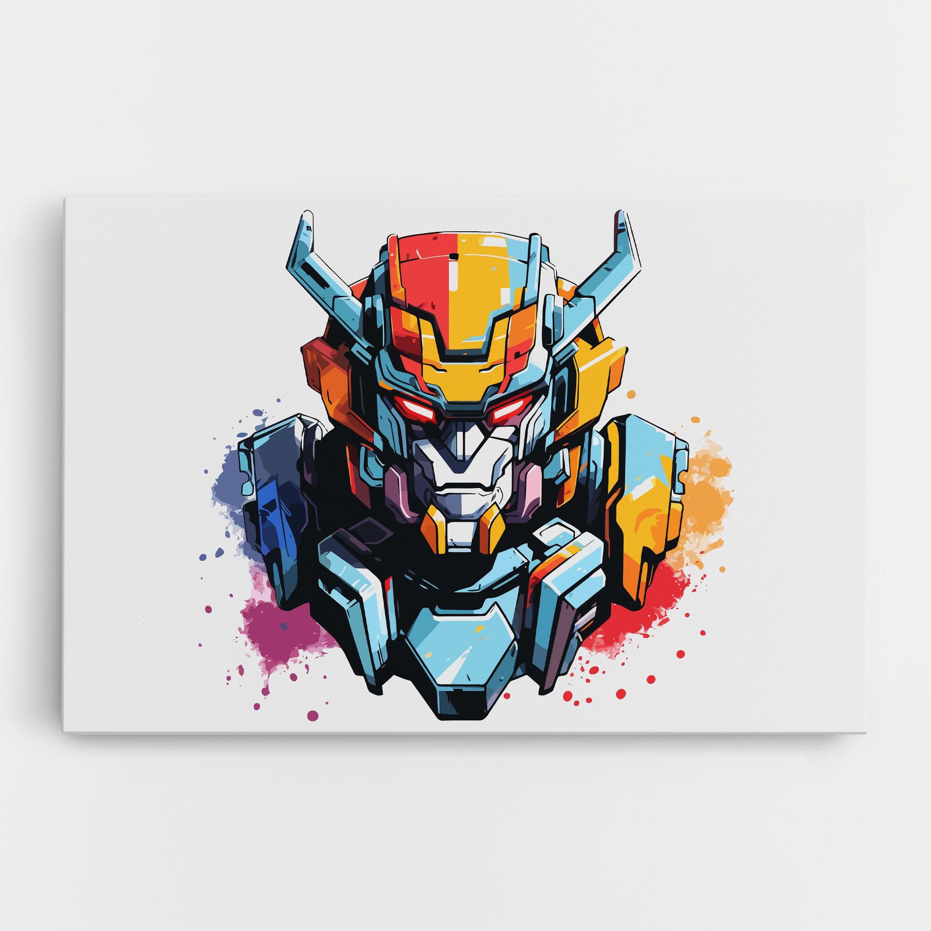 Colorful Robot mockup 0