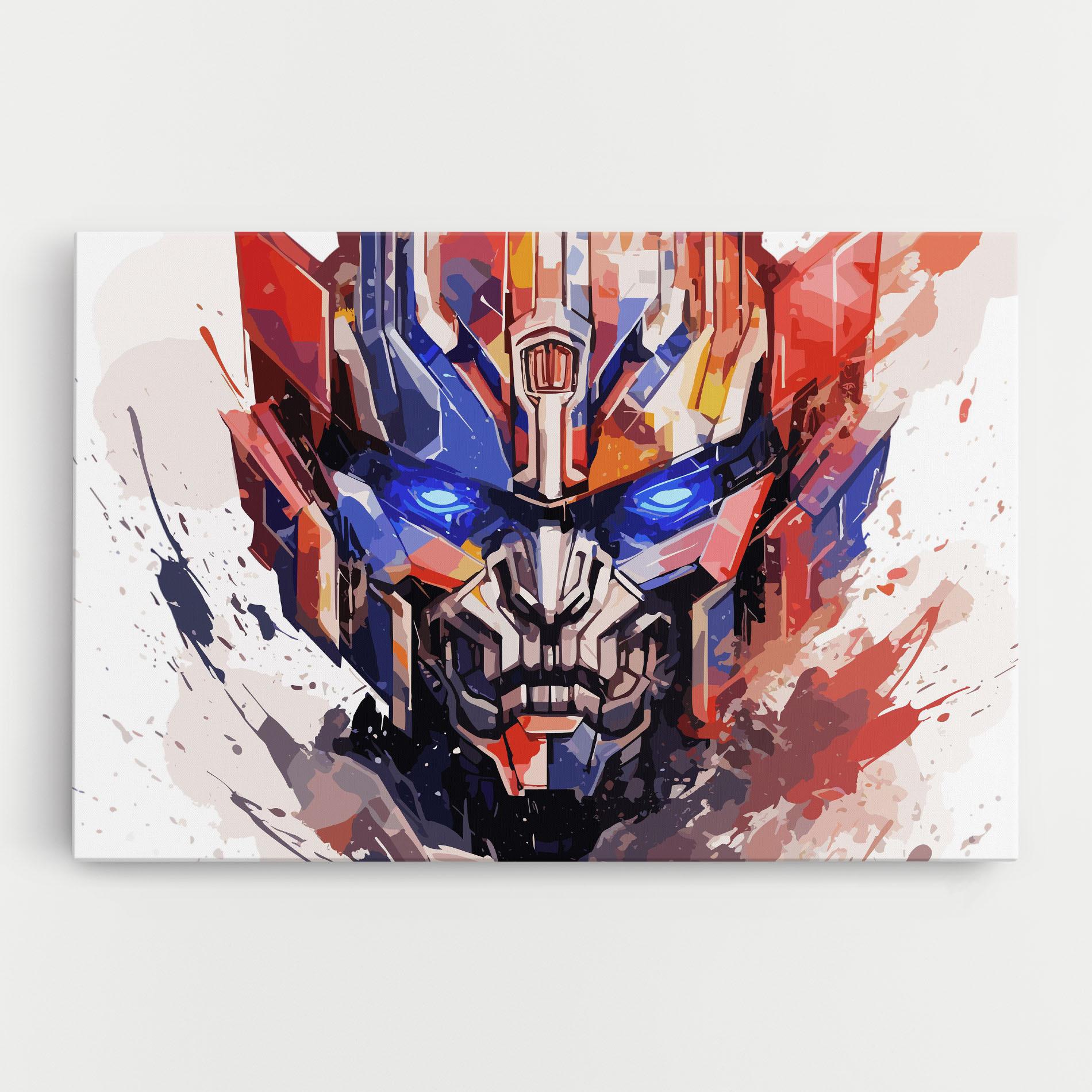 Tablou Canvas Optimus Prime Art mockup 0