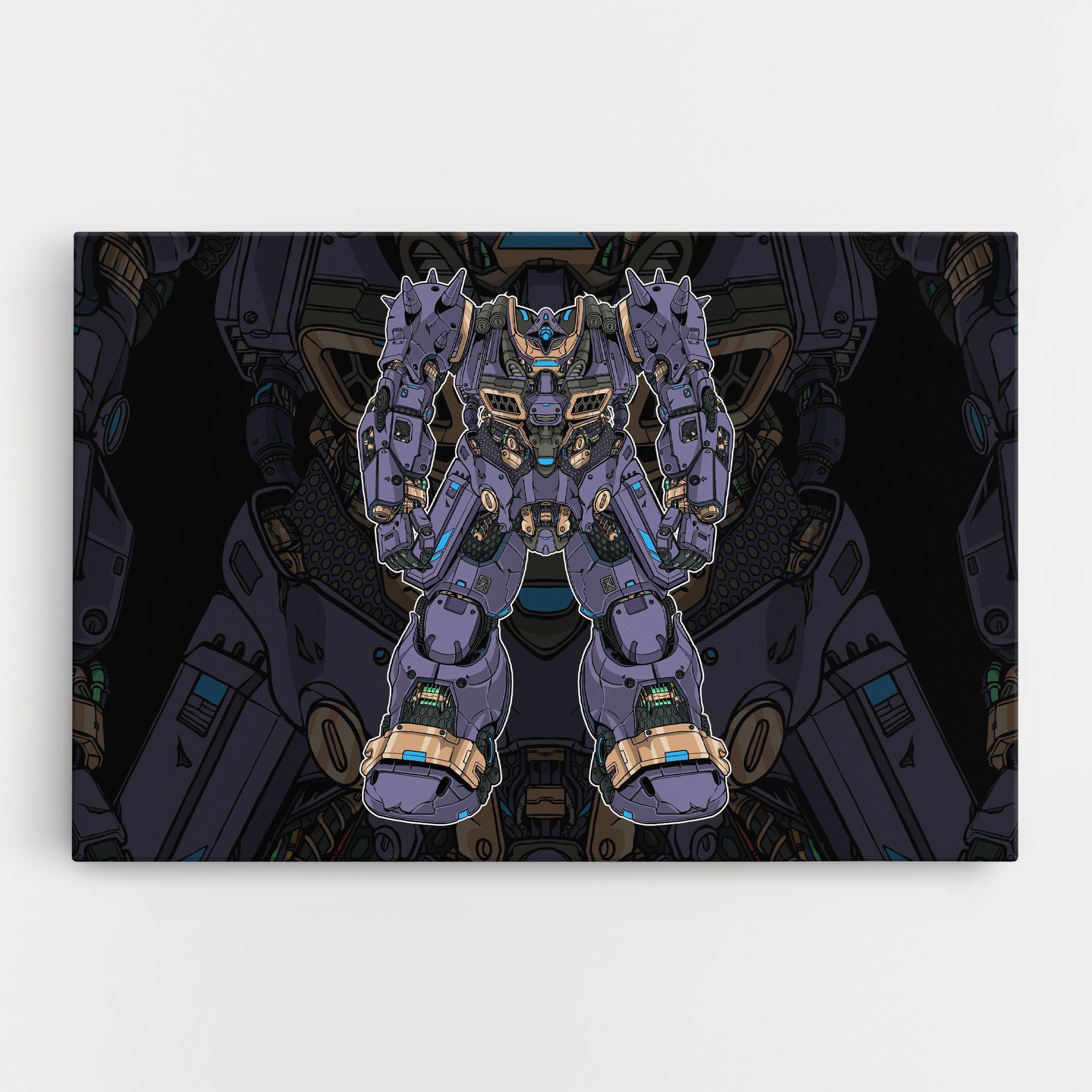 Purple Cream Robot mockup 0