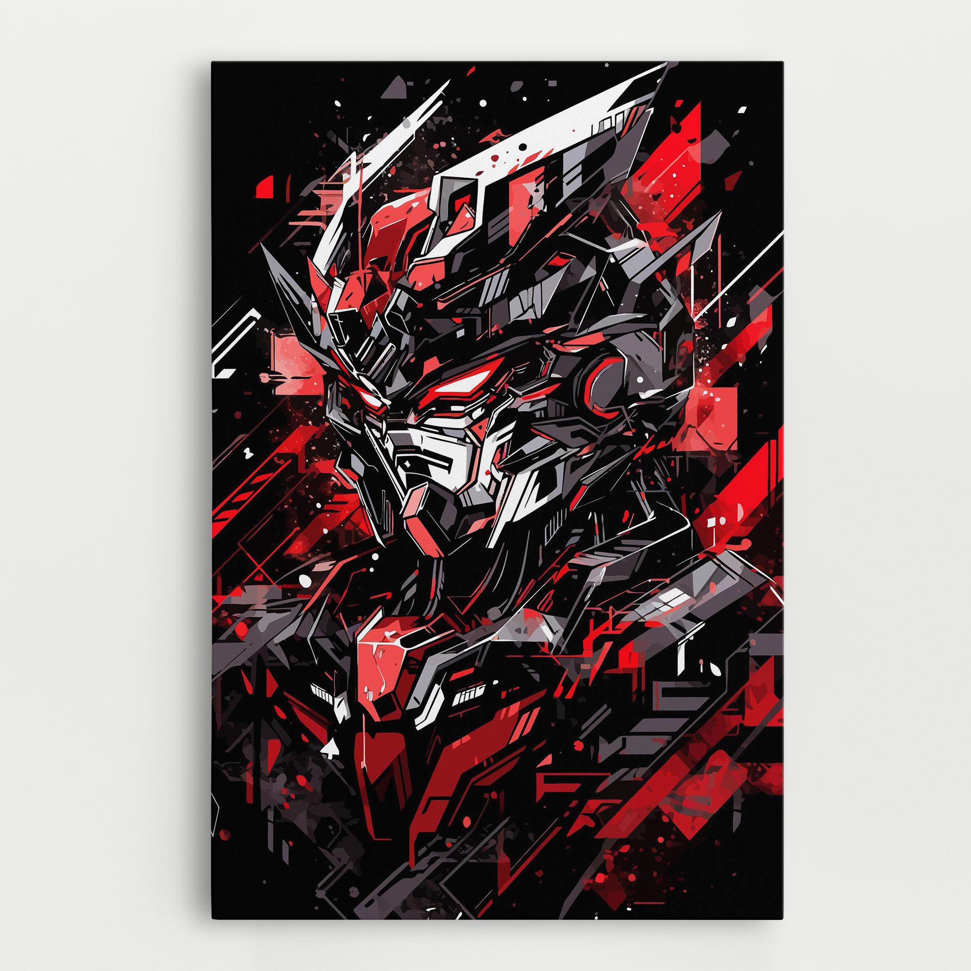 Red Grey Robot mockup 0