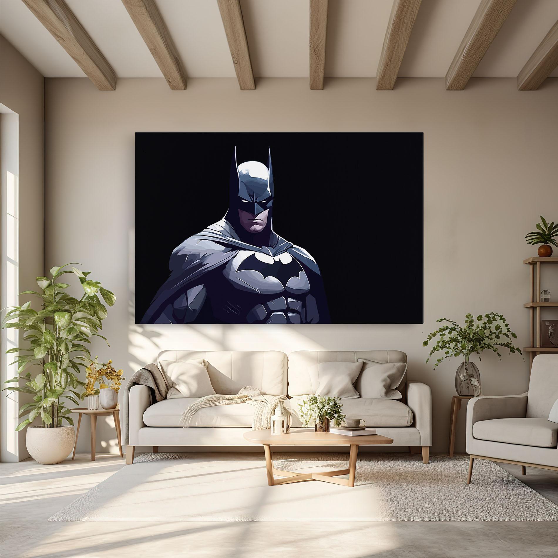 Tablou Canvas Batman Art mockup 6