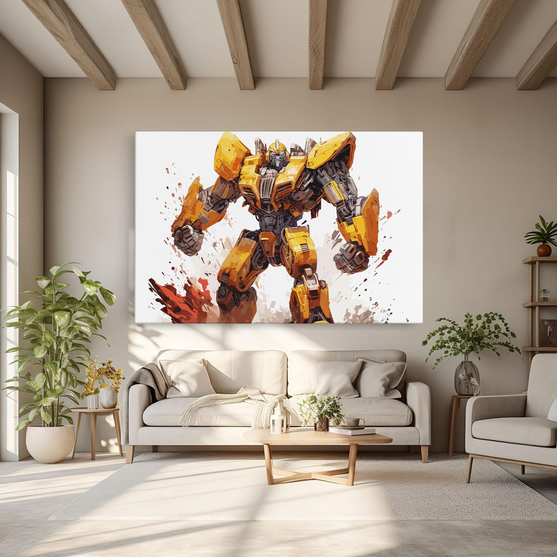 Tablou Canvas Battle Machine mockup 6