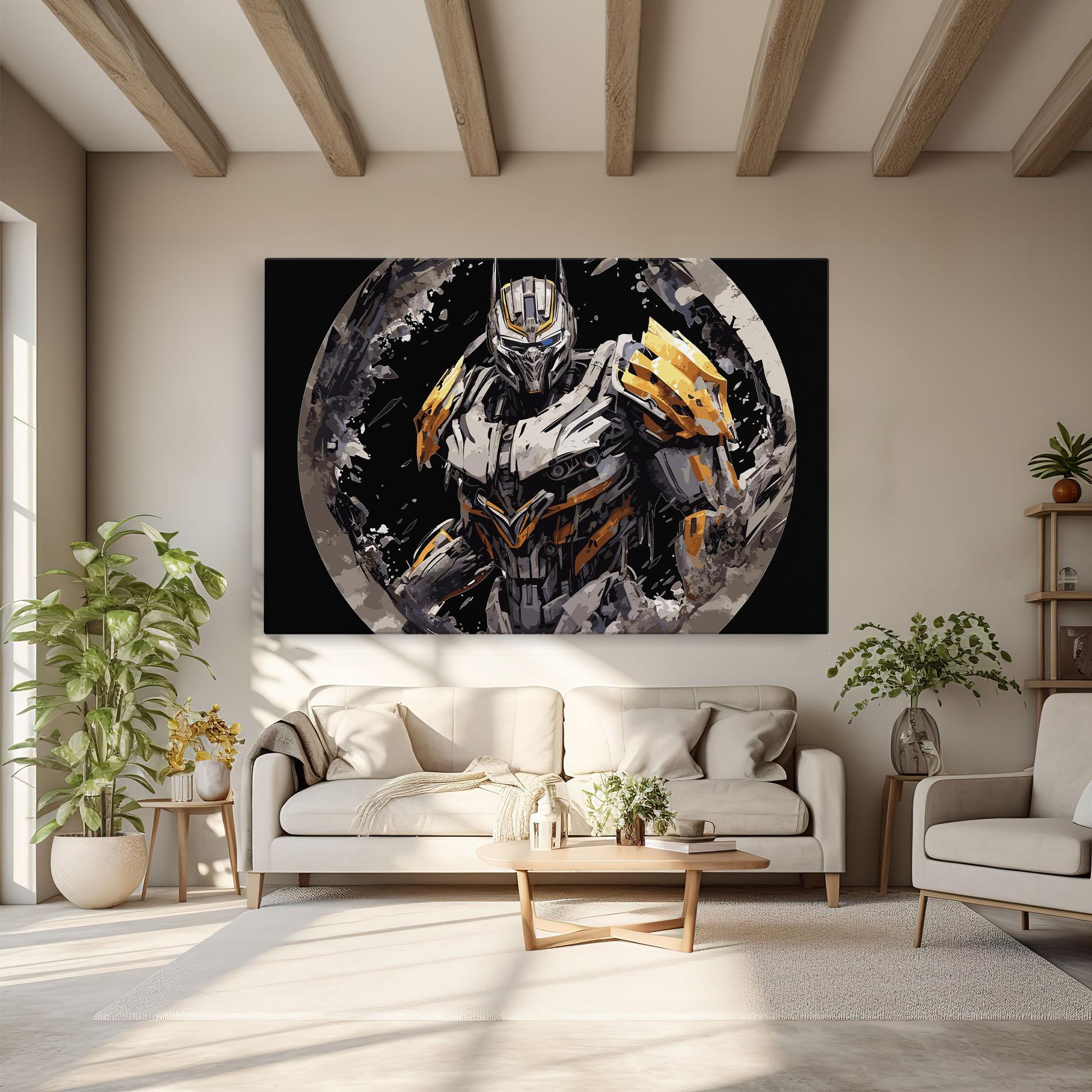 Tablou Canvas Grey Transformers mockup 6
