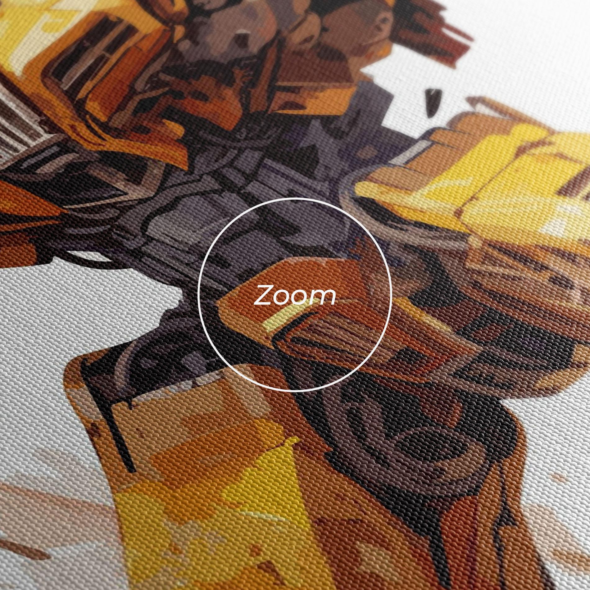 Tablou Canvas Battle Machine mockup 3