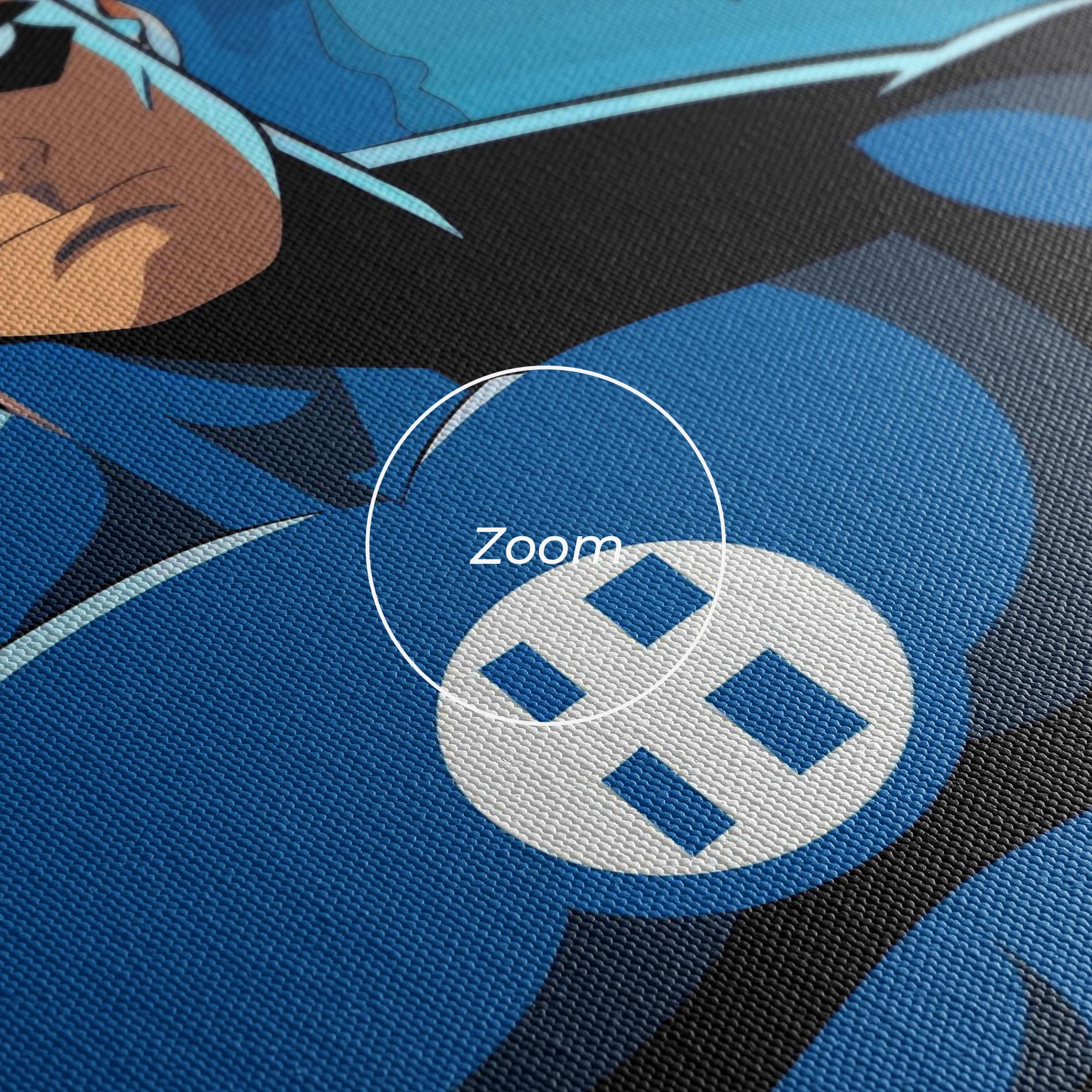 Tablou Canvas Blue Hero mockup 3