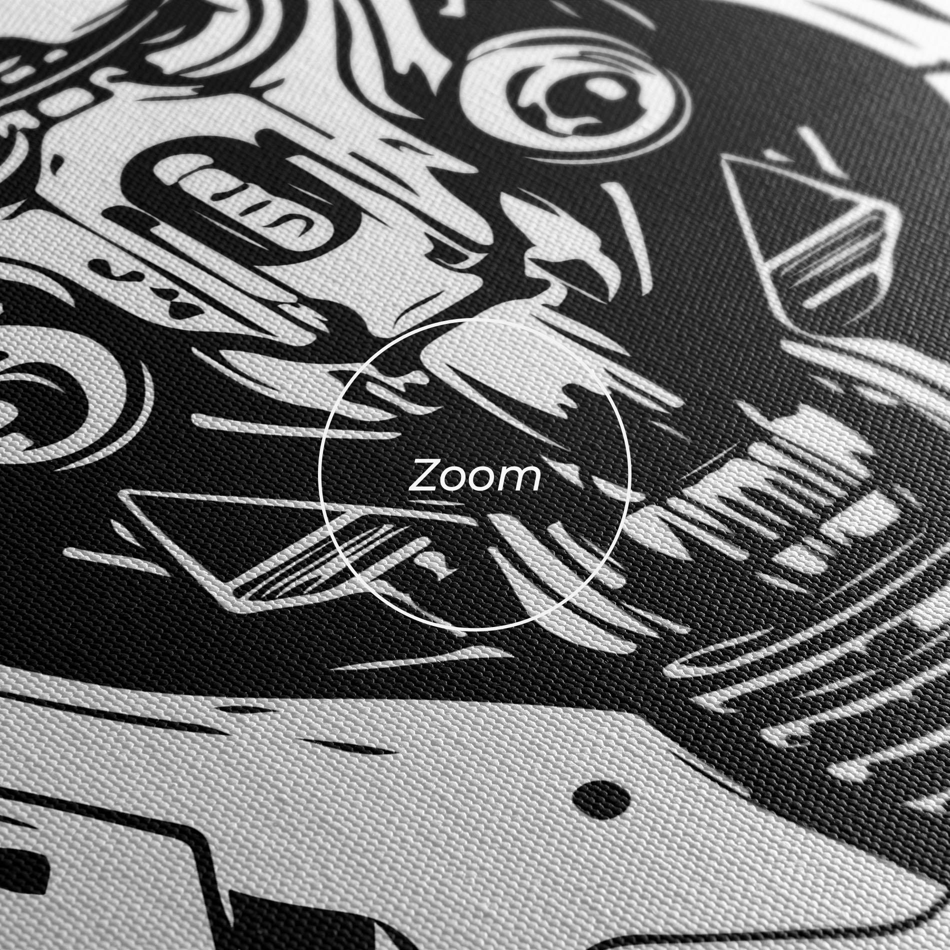 Tablou Canvas Military Robot mockup 3