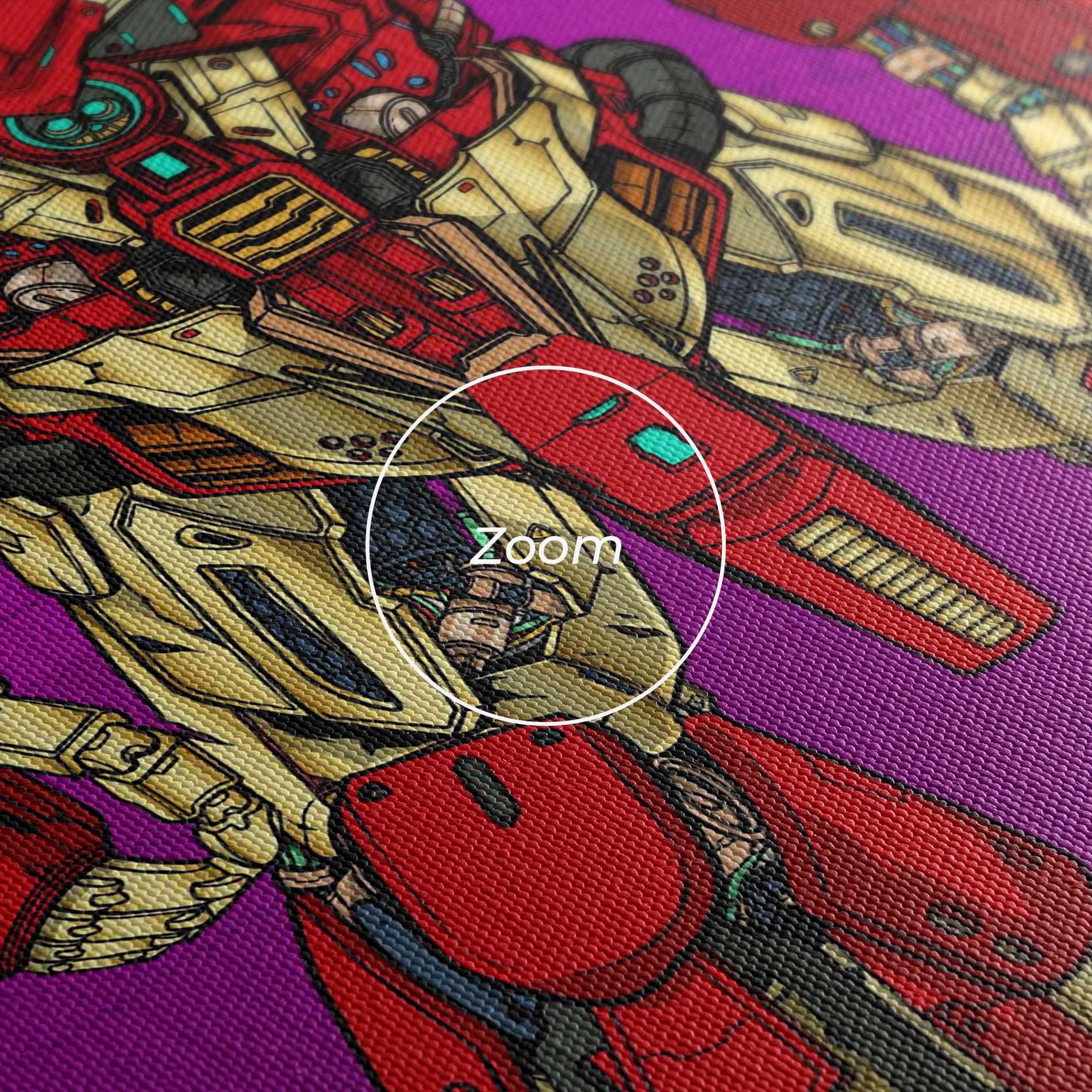 Red Cream Robot mockup 3