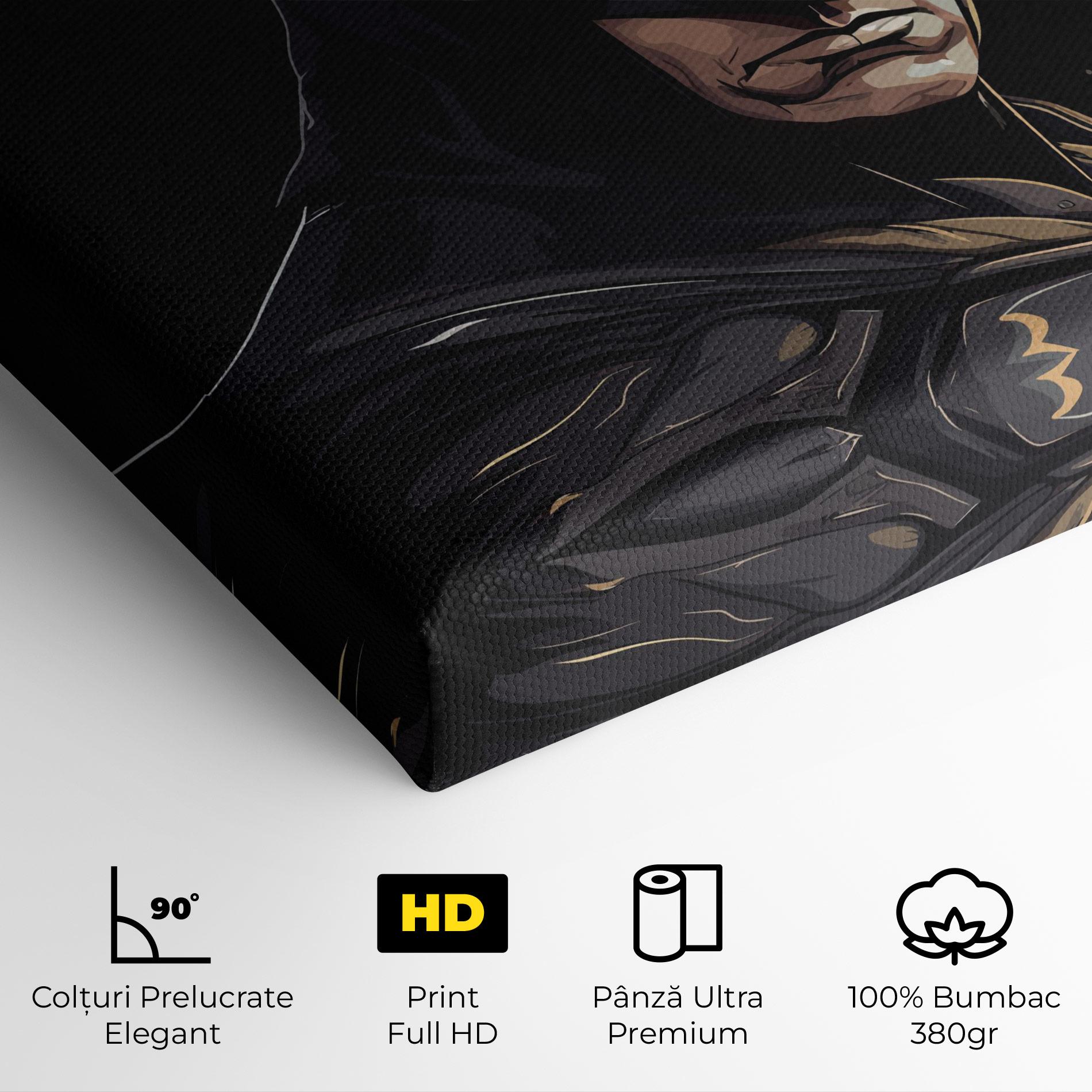 Tablou Canvas Angry Batman mockup 4