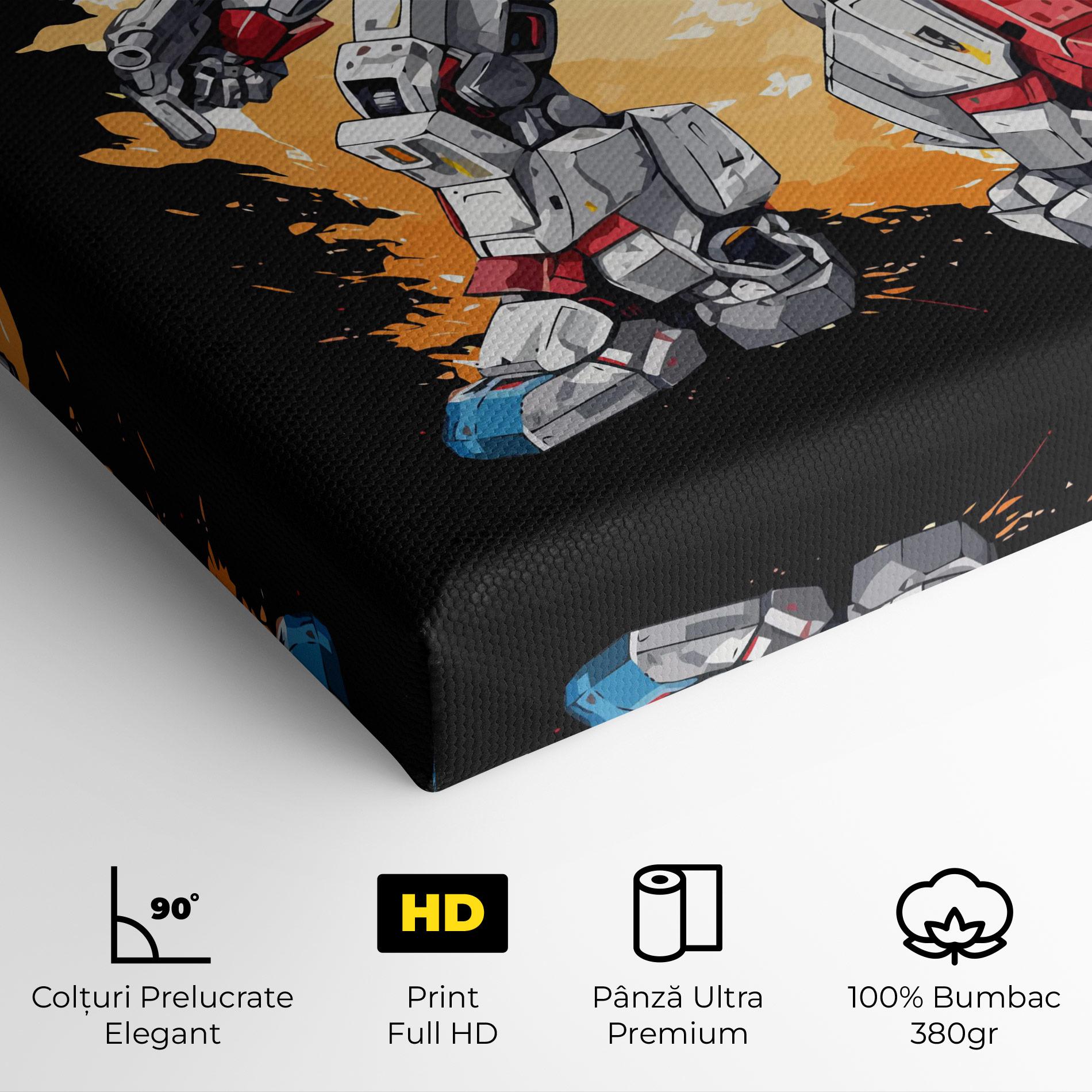 Tablou Canvas Crazy Robot mockup 4