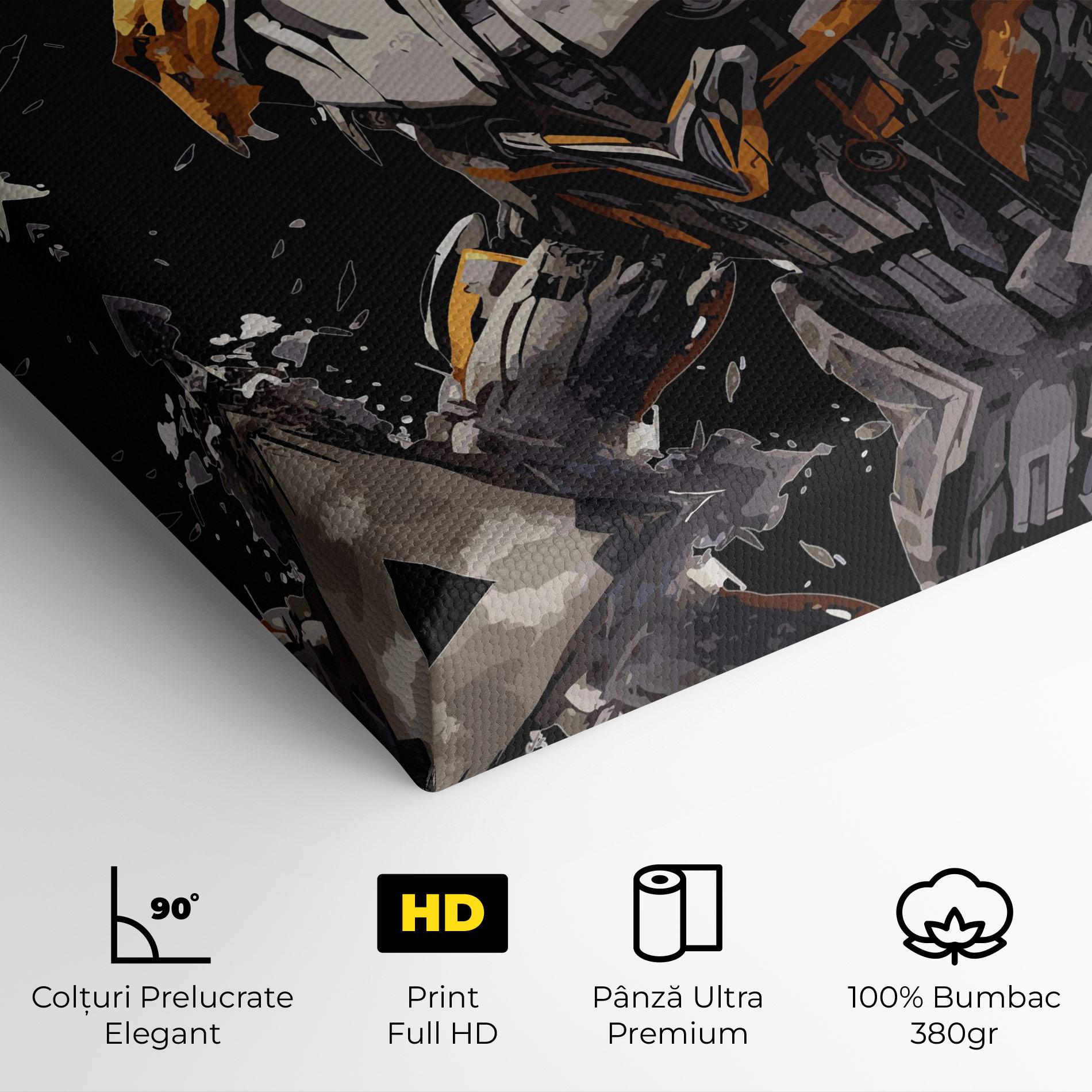 Tablou Canvas Grey Transformers mockup 4