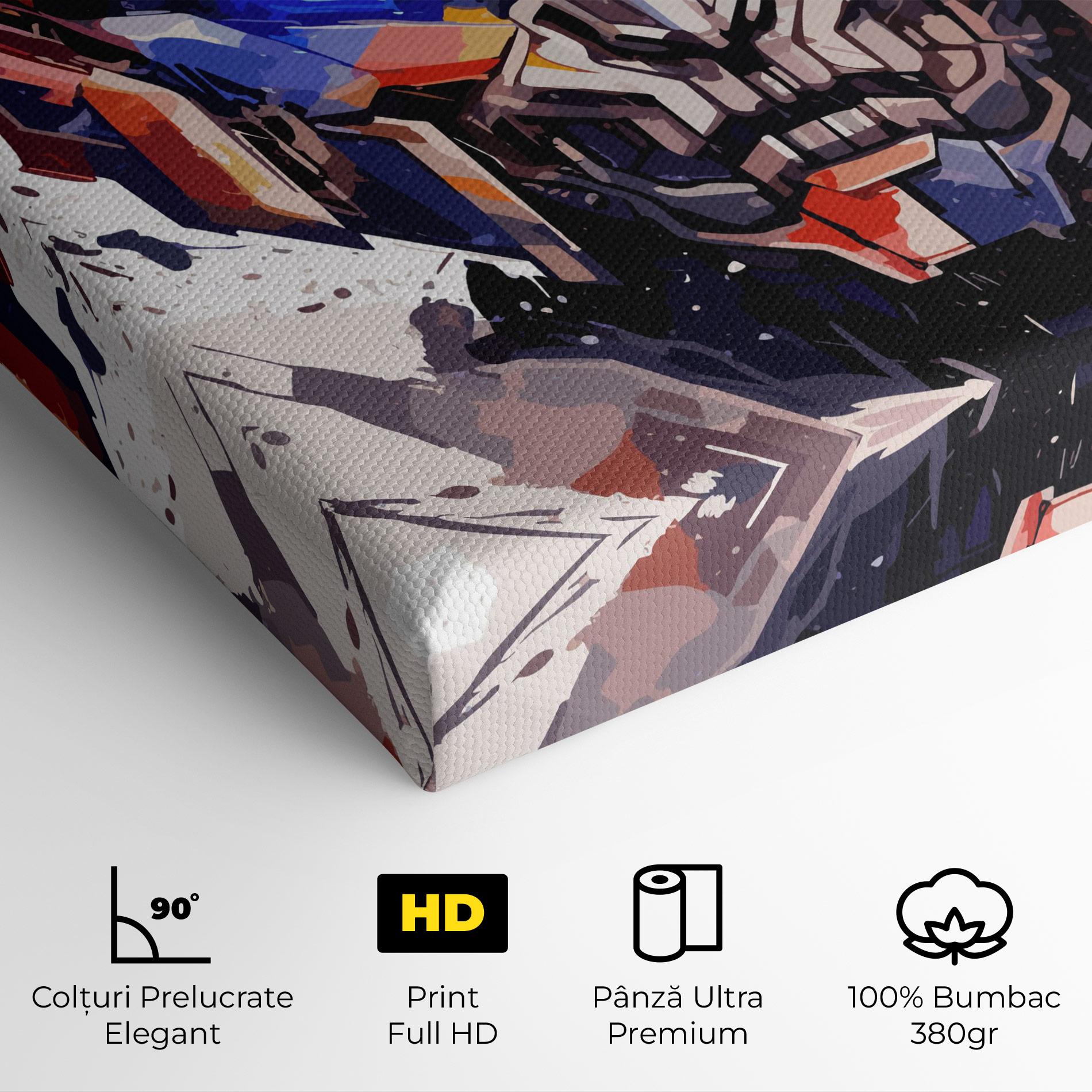 Tablou Canvas Optimus Prime Art mockup 4