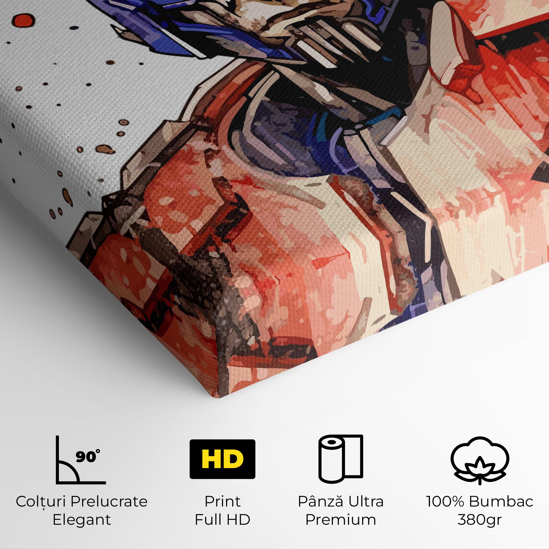 Tablou Canvas Optimus Prime mockup 4