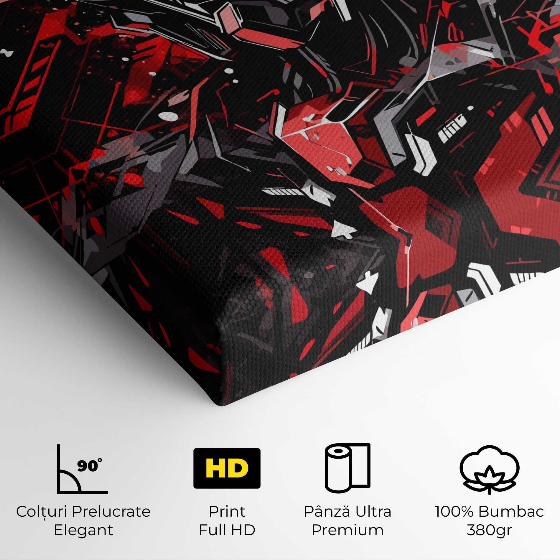 Red Grey Robot mockup 4