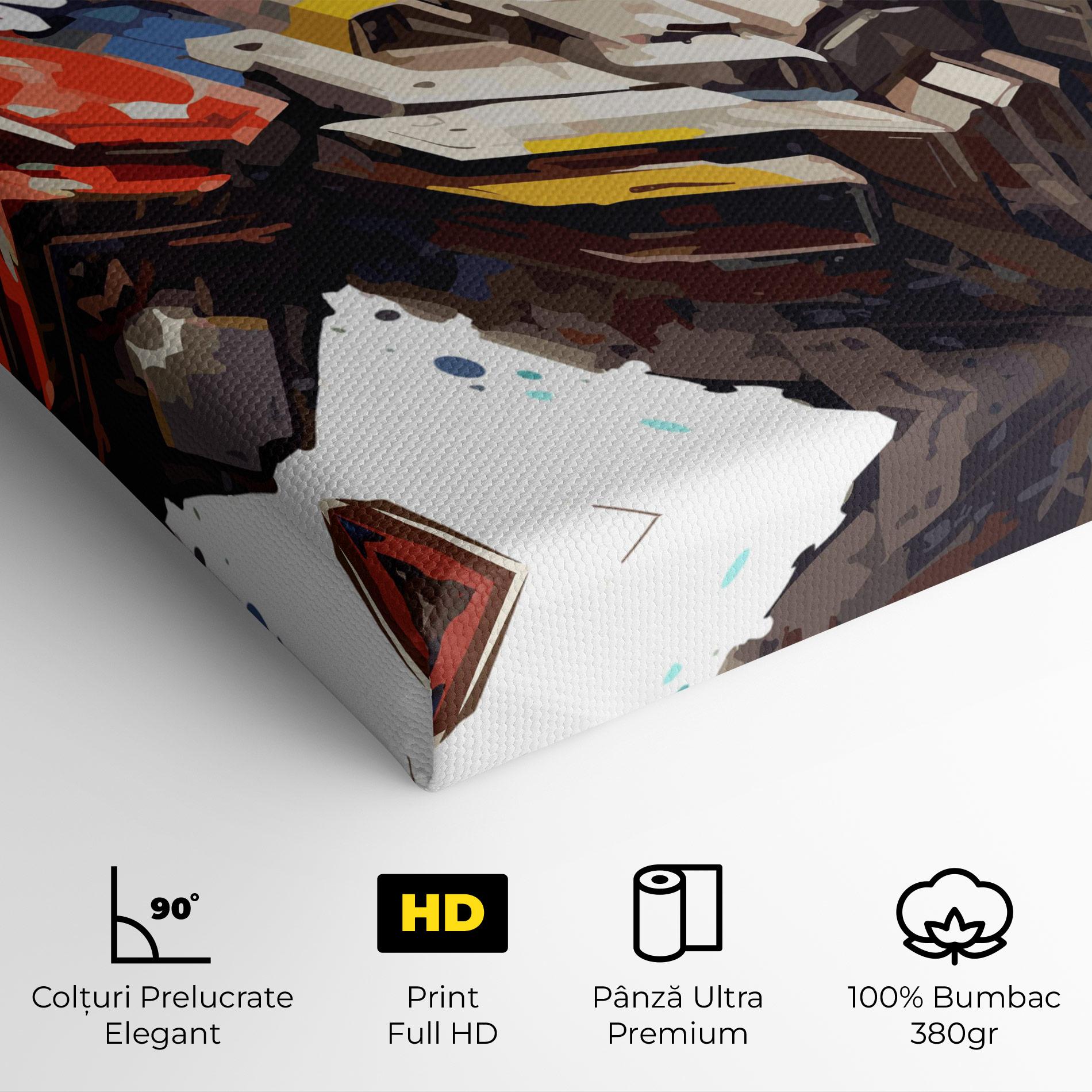 Tablou Canvas Transformers Splash mockup 4