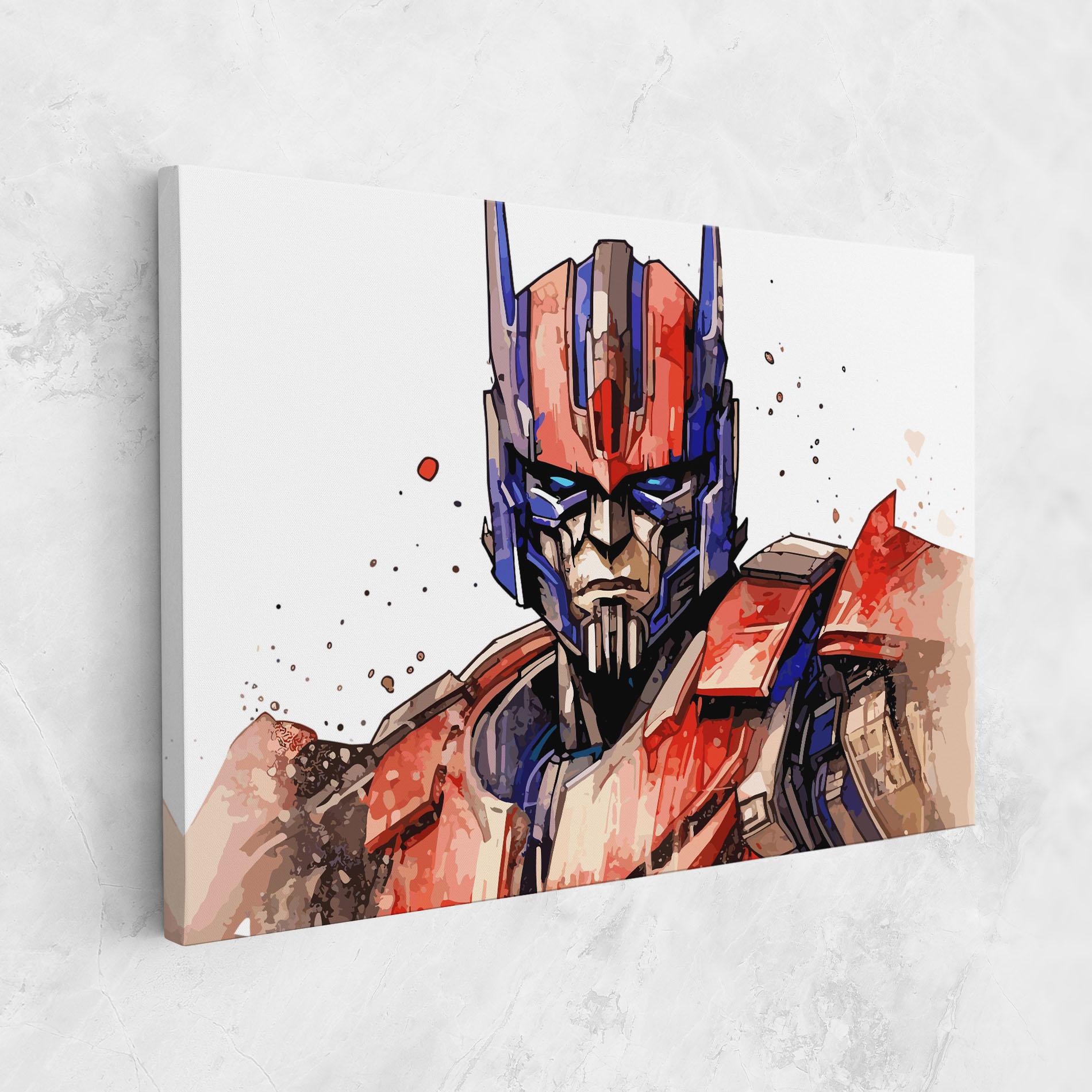 Tablou Canvas Optimus Prime mockup 1
