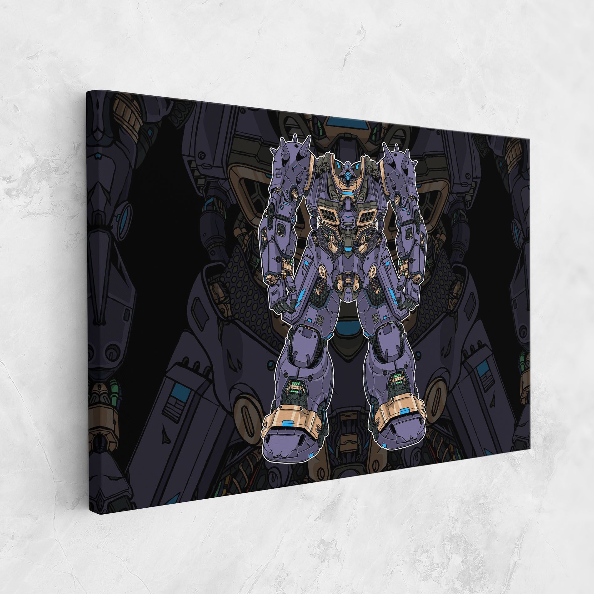 Purple Cream Robot mockup 1