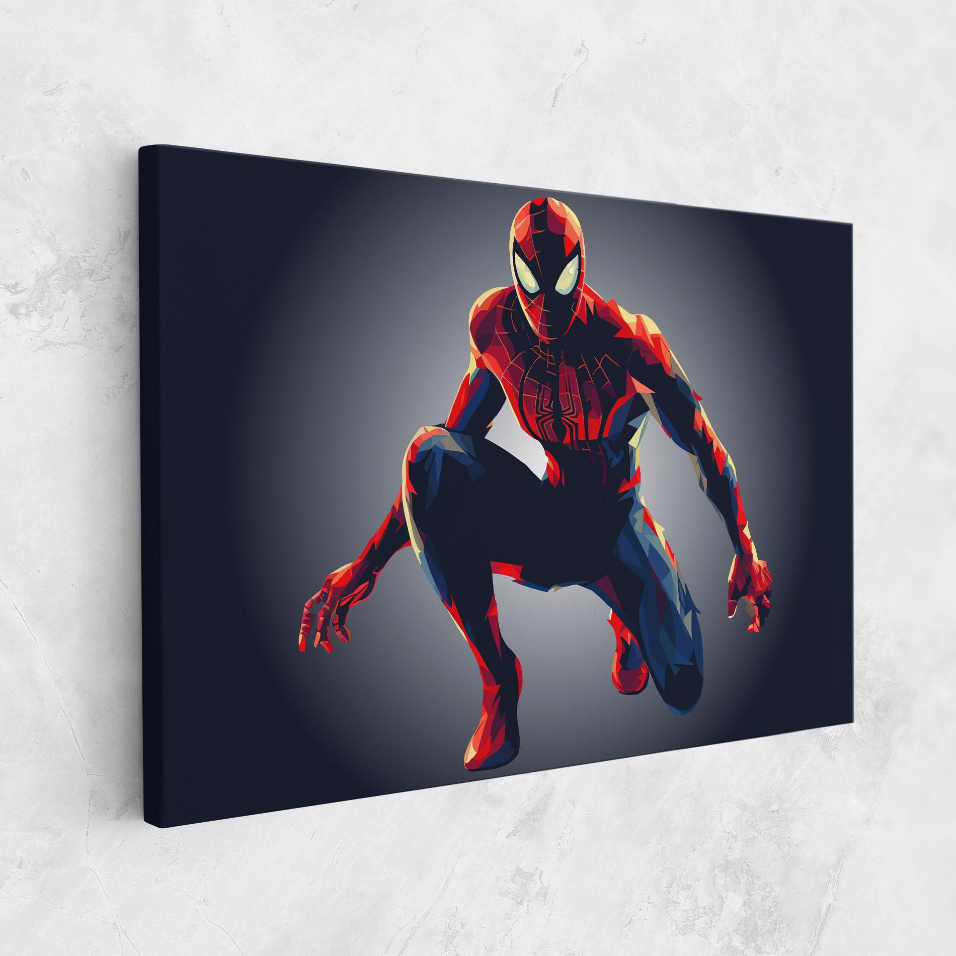 Tablou Canvas Spiderman mockup 1