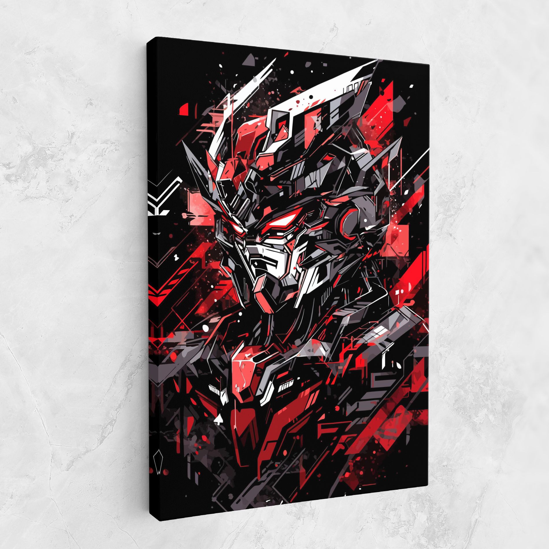 Red Grey Robot mockup 1