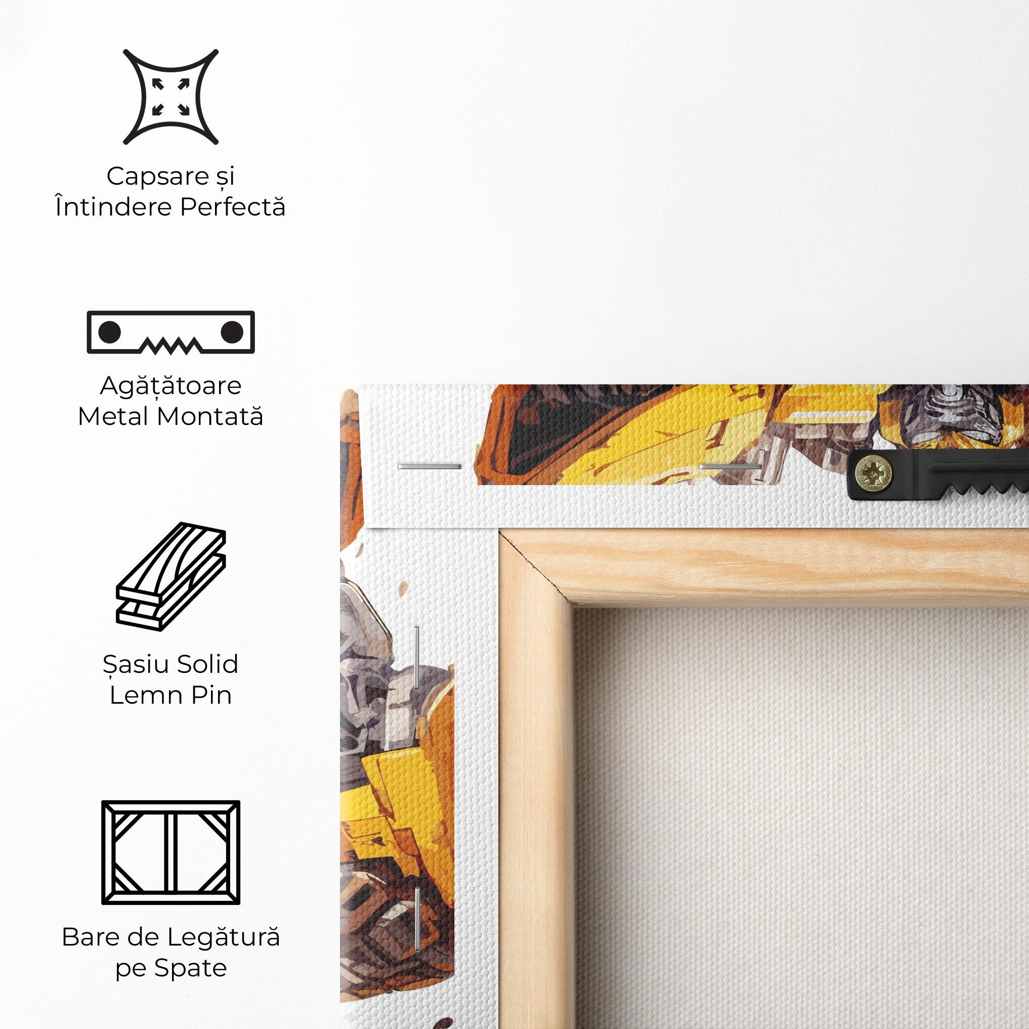 Tablou Canvas Battle Machine mockup 5