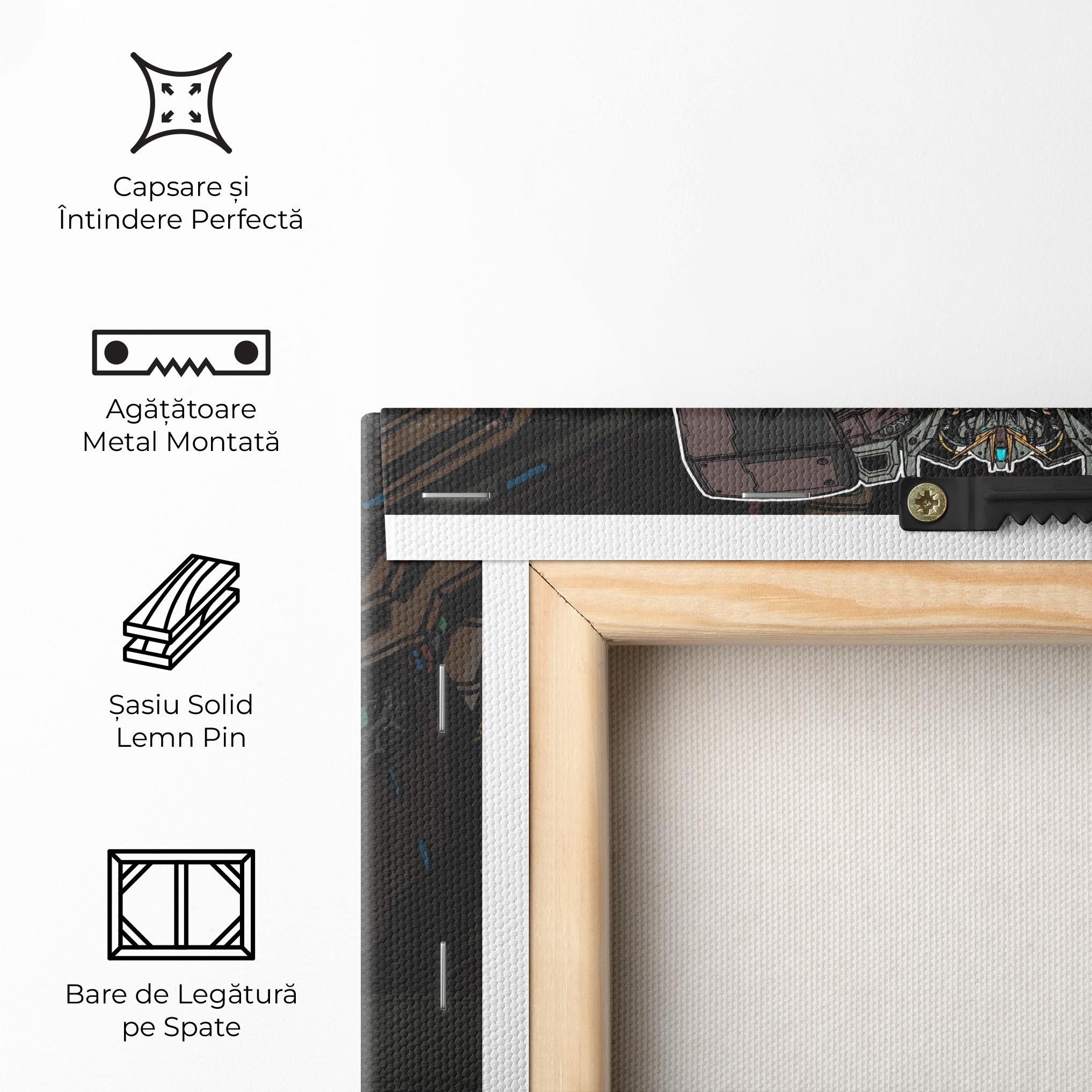 Brown Grey Robot mockup 5