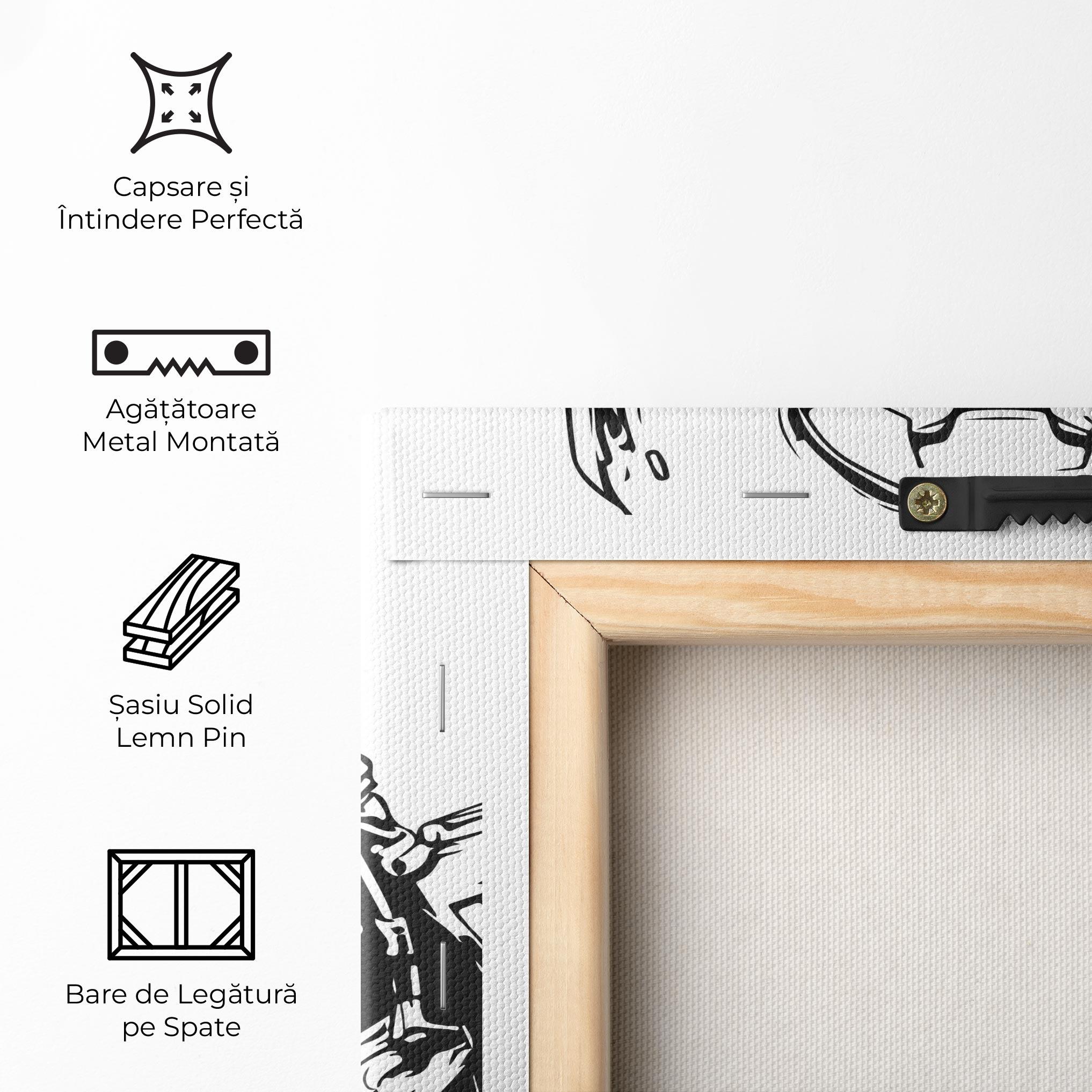 Tablou Canvas Military Robot mockup 5