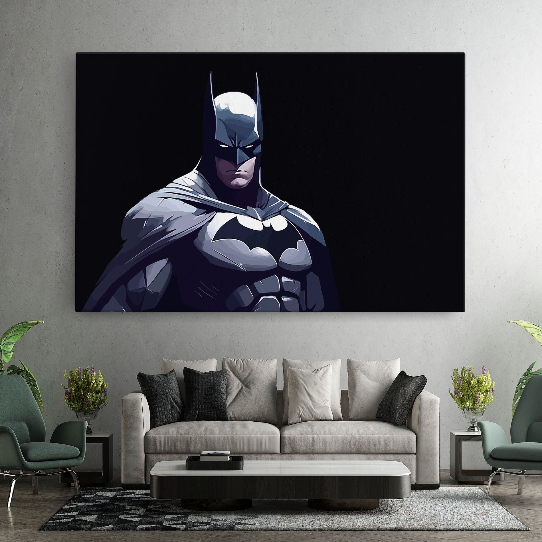 Batman Art mockup 7
