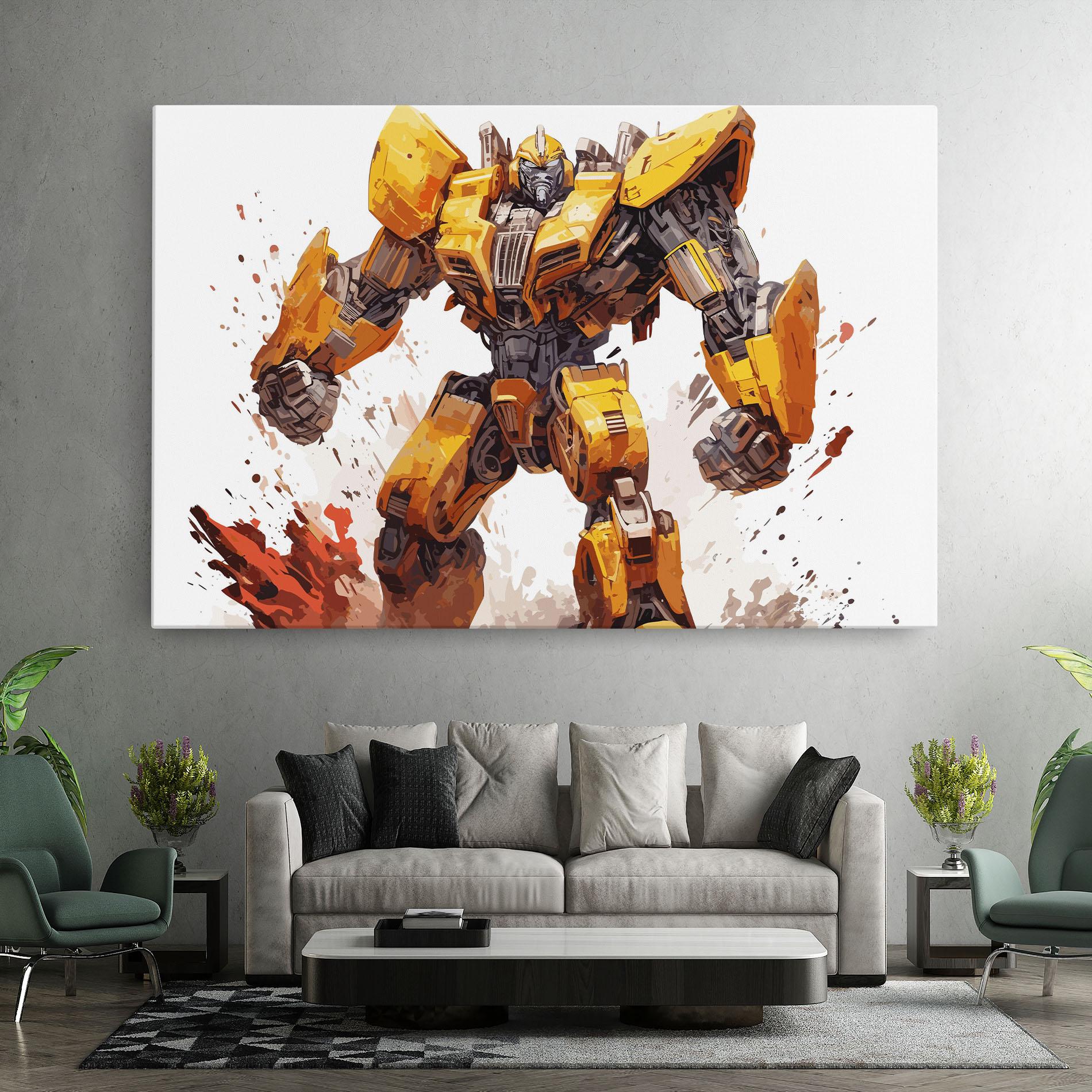 Tablou Canvas Battle Machine mockup 7