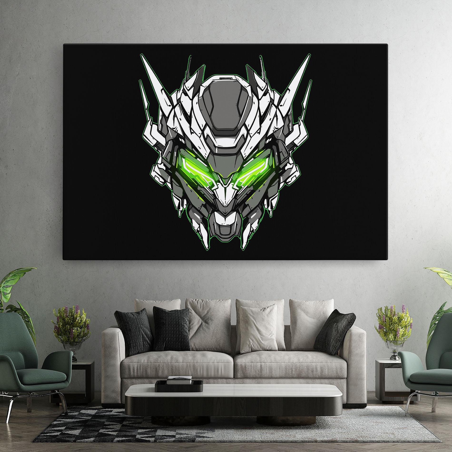 Tablou Canvas Neon Transformer mockup 7