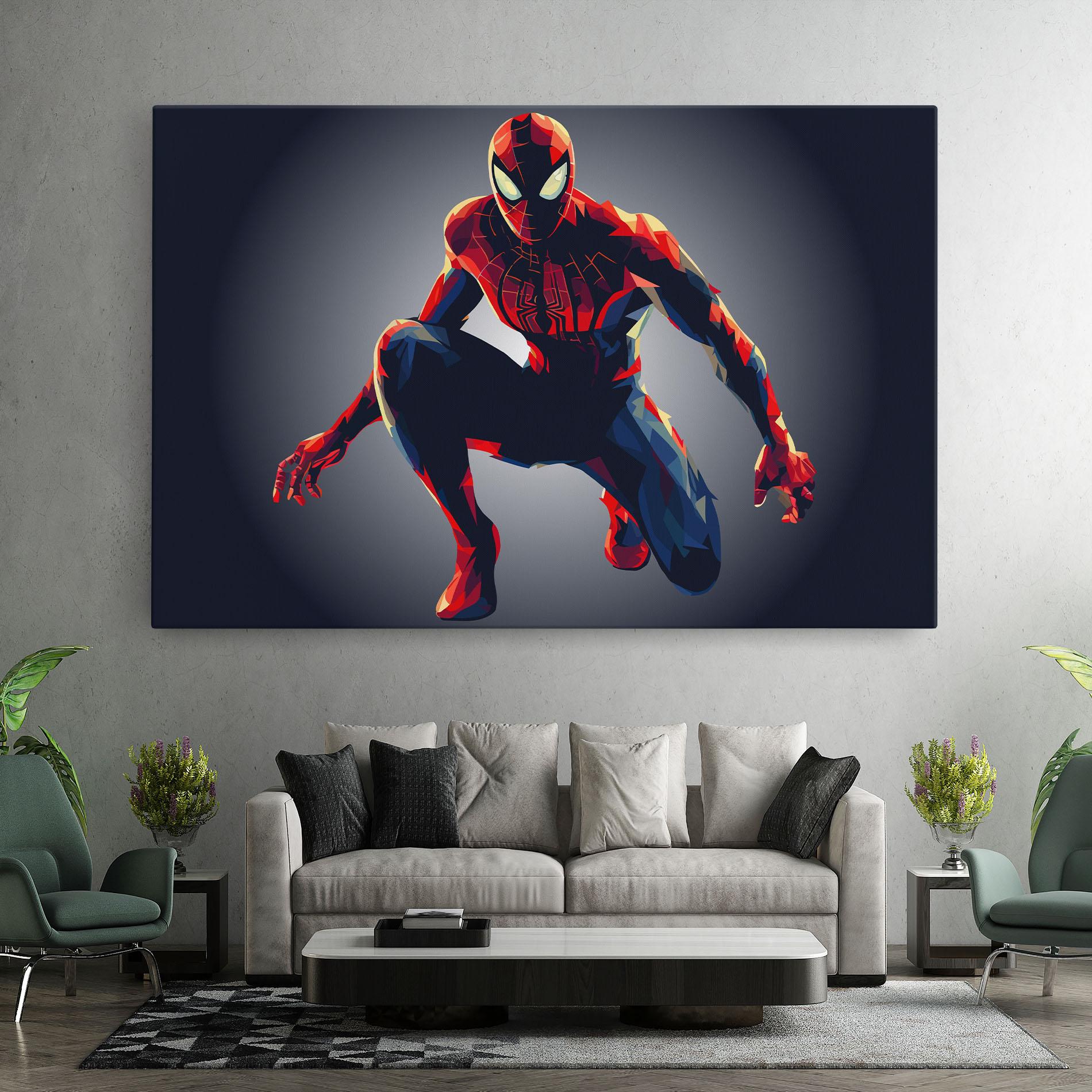 Tablou Canvas Spiderman mockup 7